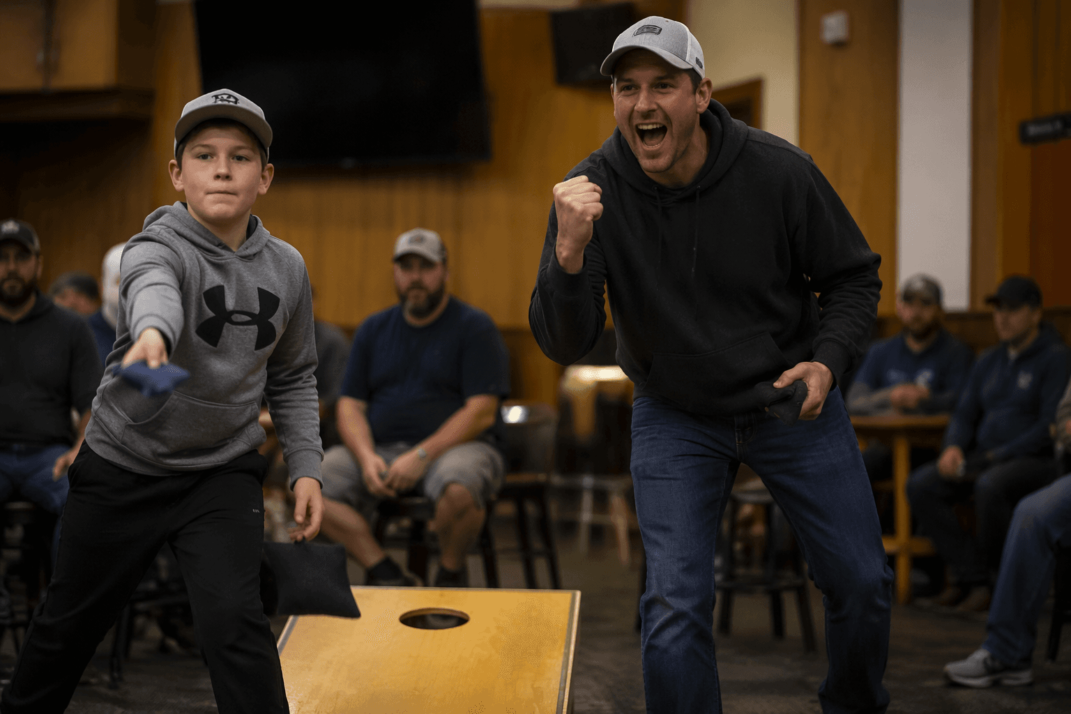 Moose Lodge hosts youth and adult cornhole tournament Thursday night