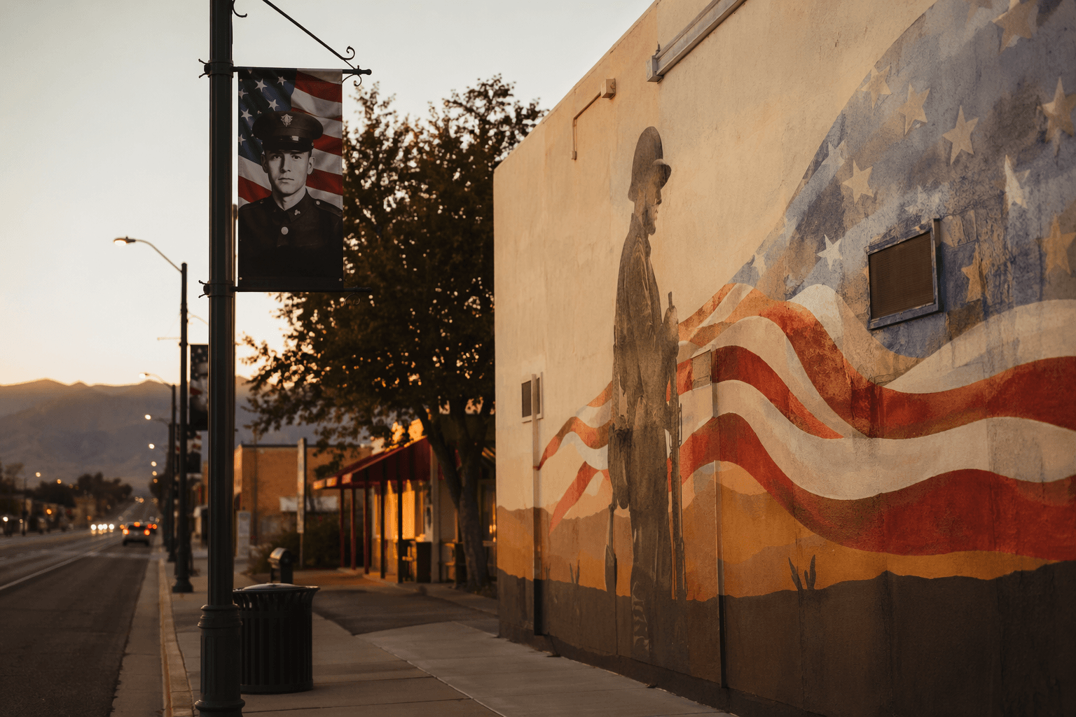 Lordsburg MainStreet unveils veteran banners, new mural ahead of America250