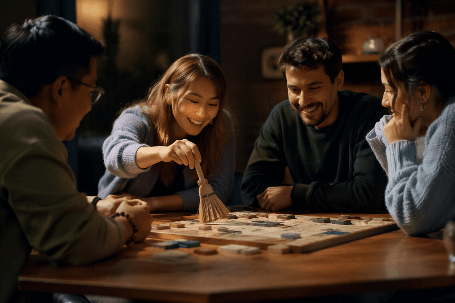 Floodgate Games unveils Mind Sweeper, a cooperative broom-clue party game