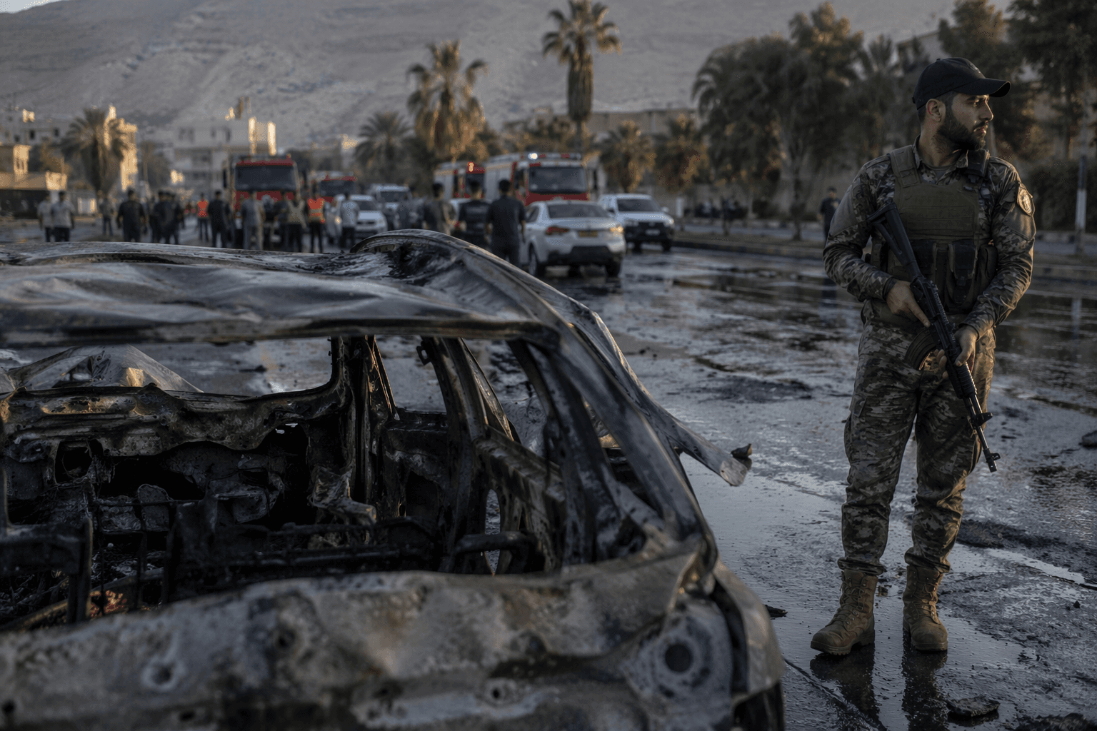 Damascus bombing renews fears of Islamic State’s surviving networks