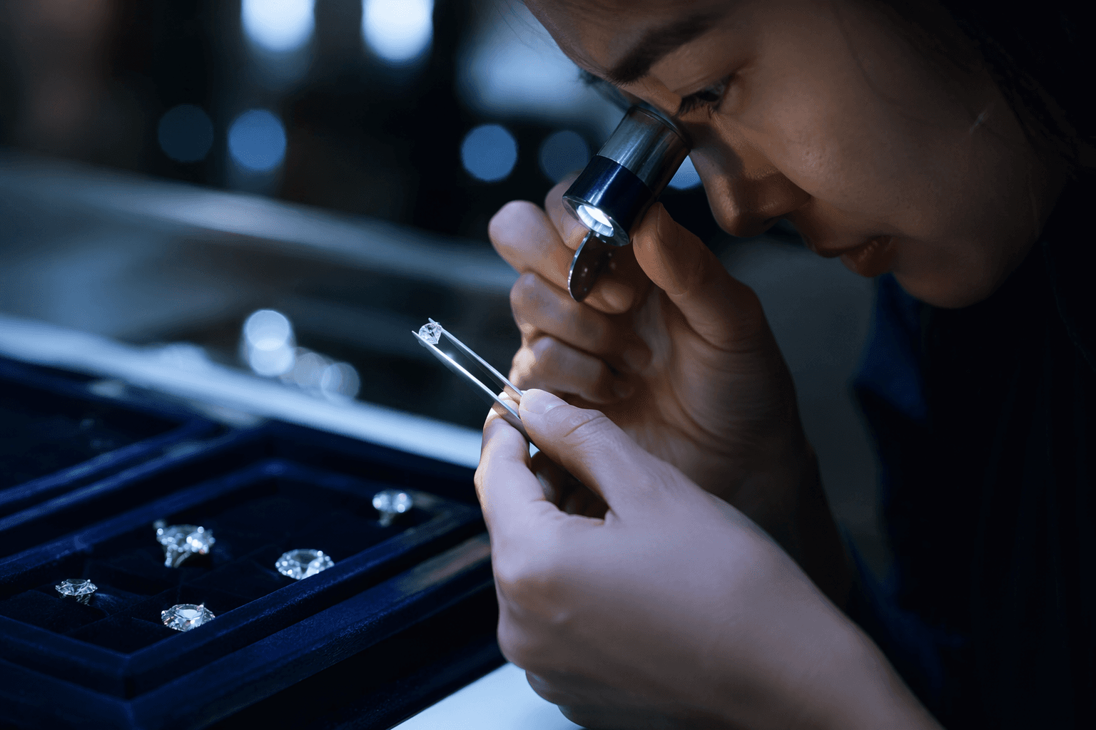 Diamond fluorescence, the overlooked factor in engagement ring buying