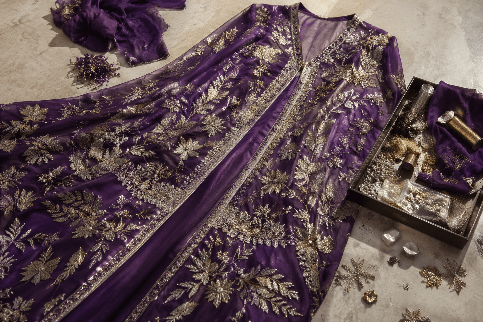 Sonam Kapoor’s Anamika Khanna cape spotlights couture bridal drama
