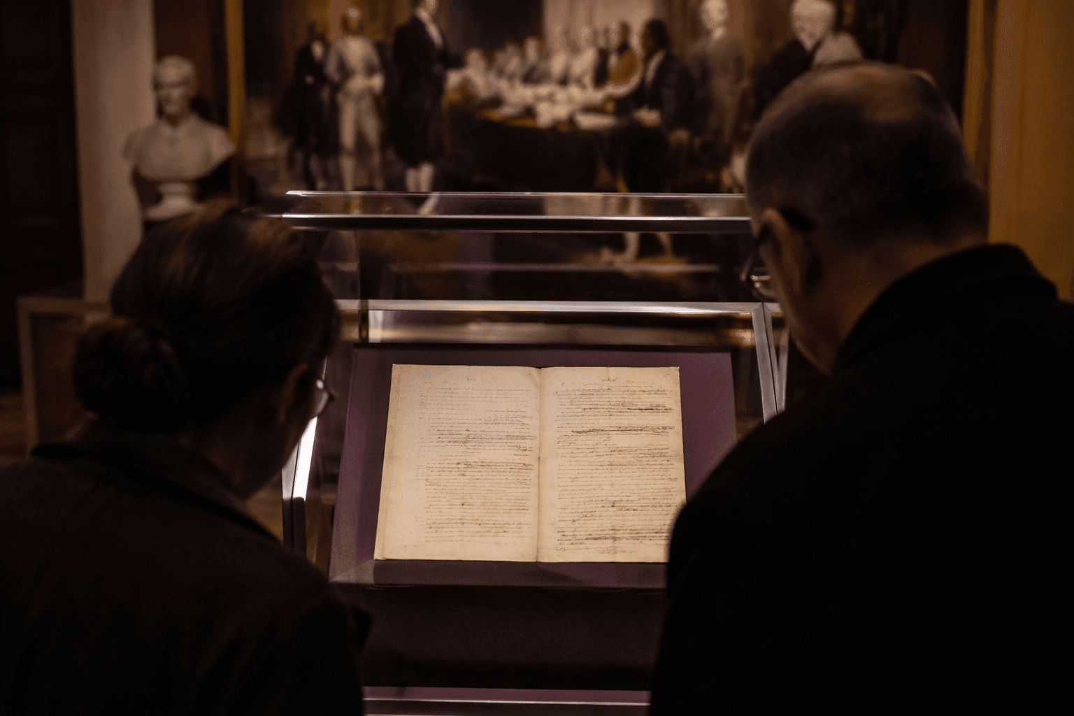 Rare Jefferson draft of Declaration of Independence goes on display at Library of Congress