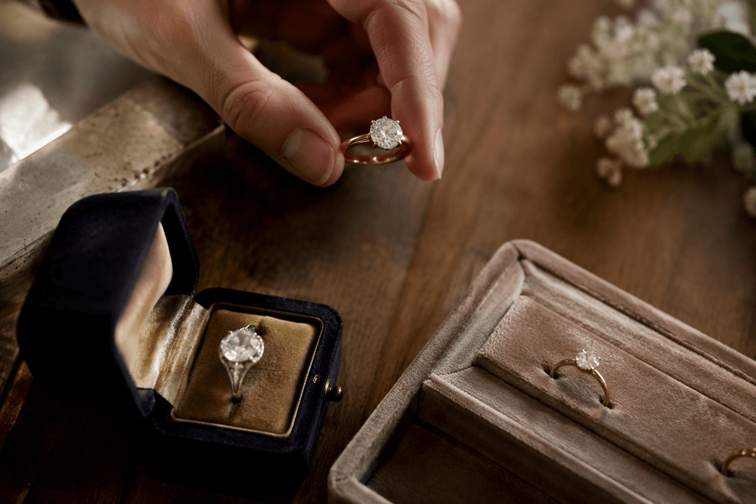 Why heirloom diamonds are being reset into custom engagement rings