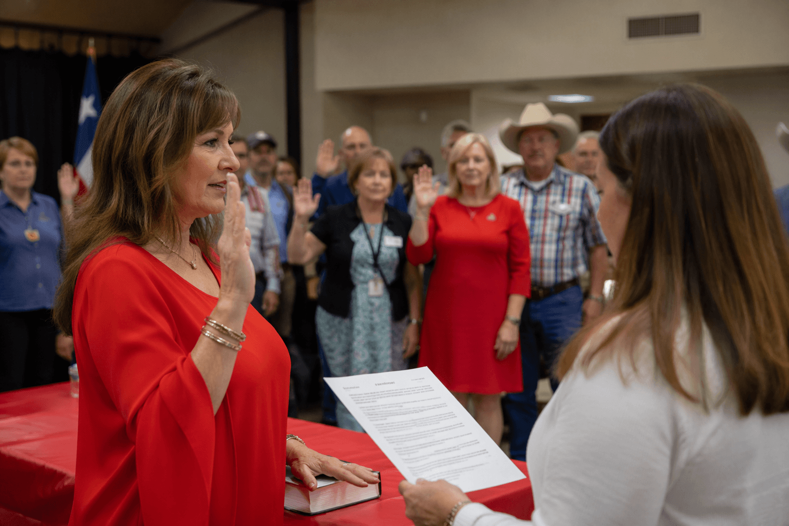 Val Verde County Republicans swear in new chair, eye Abbott re-election