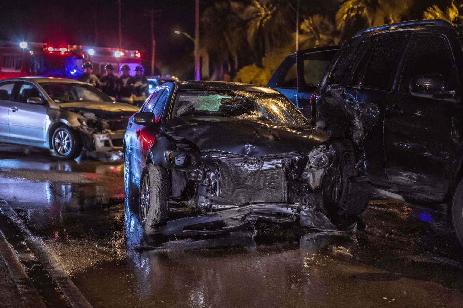 Three injured in Pembroke Pines crash on University Drive