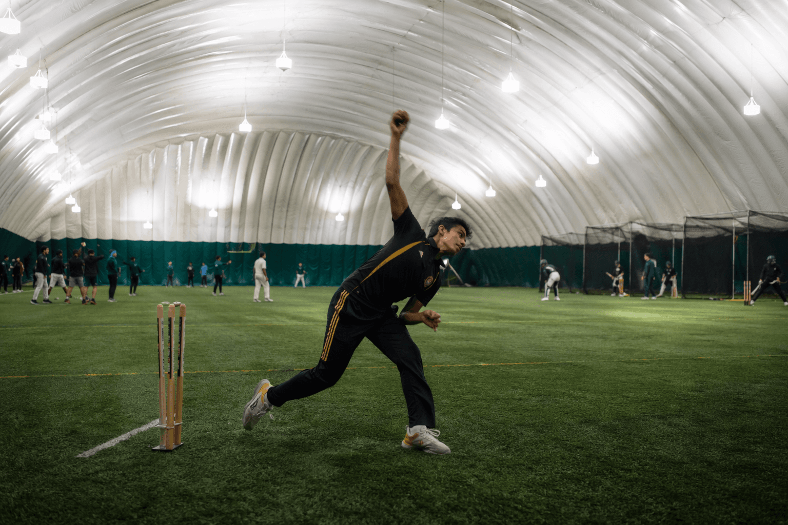 Missouri cricket leans on indoor domes to keep training alive year-round