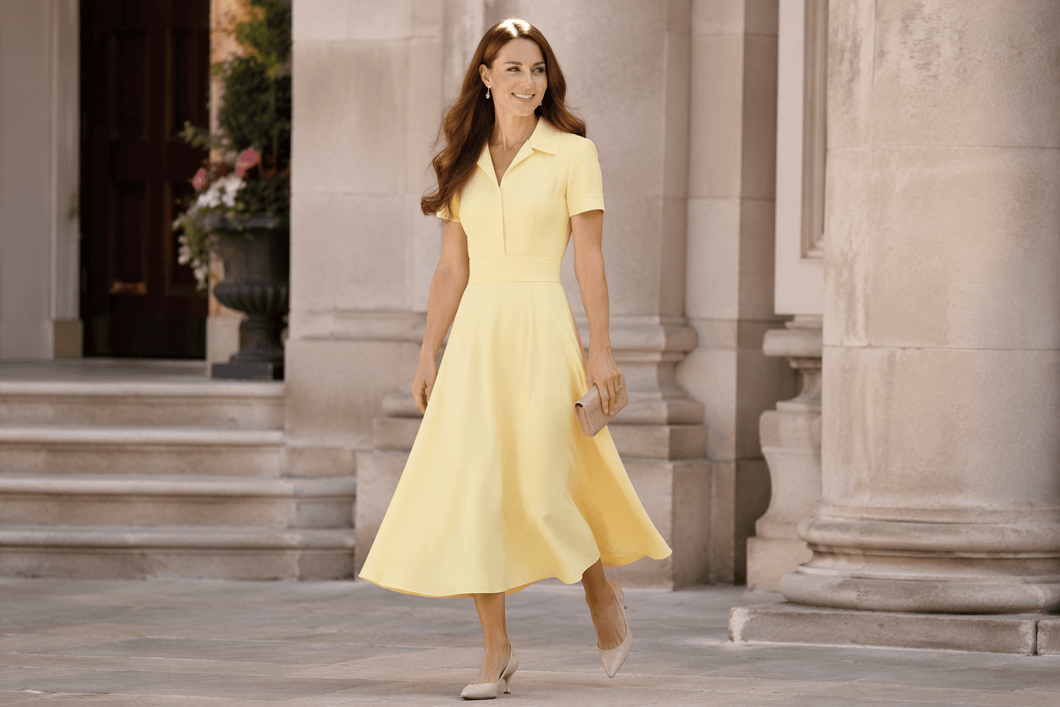 Kate Middleton inspires a timeless capsule look with A-line midi dresses