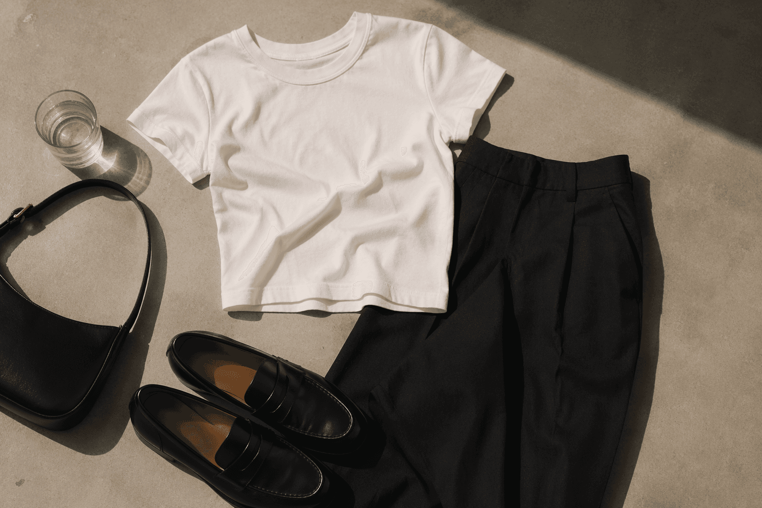 Baby tees get a polished capsule wardrobe upgrade for summer