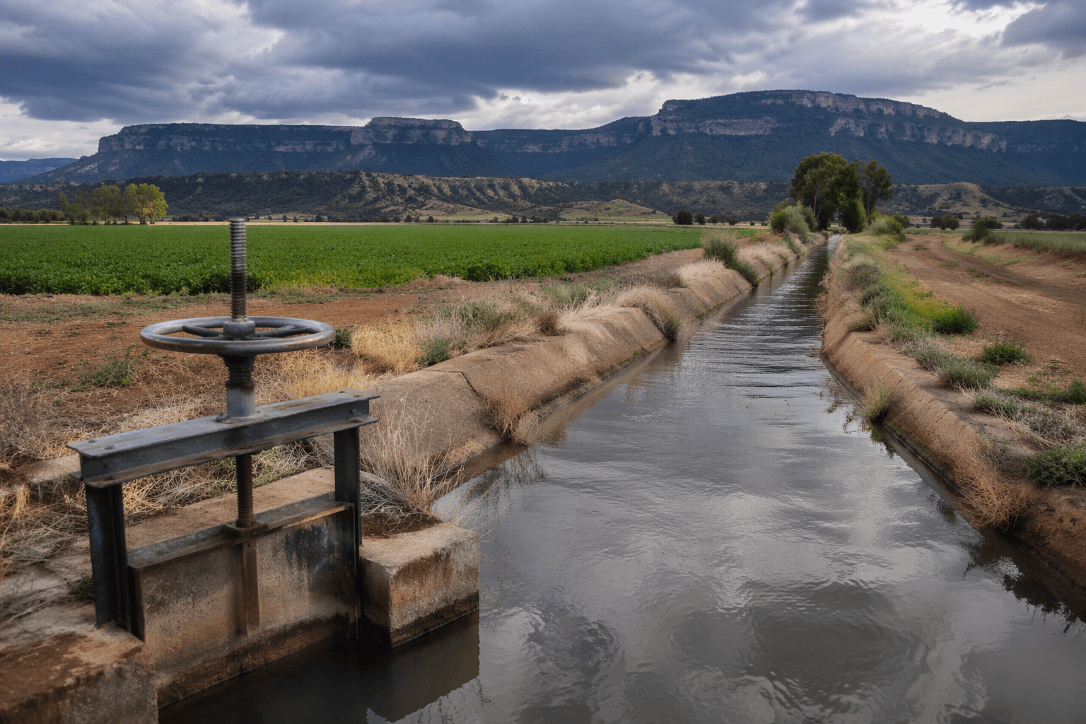 Montezuma Valley irrigation system opened Dolores County to settlement