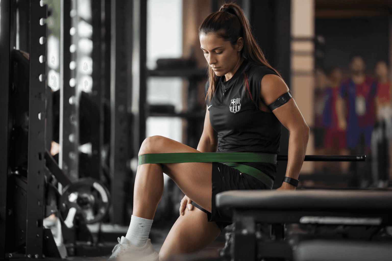 Laia Aleixandri’s ACL recovery progresses in Barcelona gym Rehab
