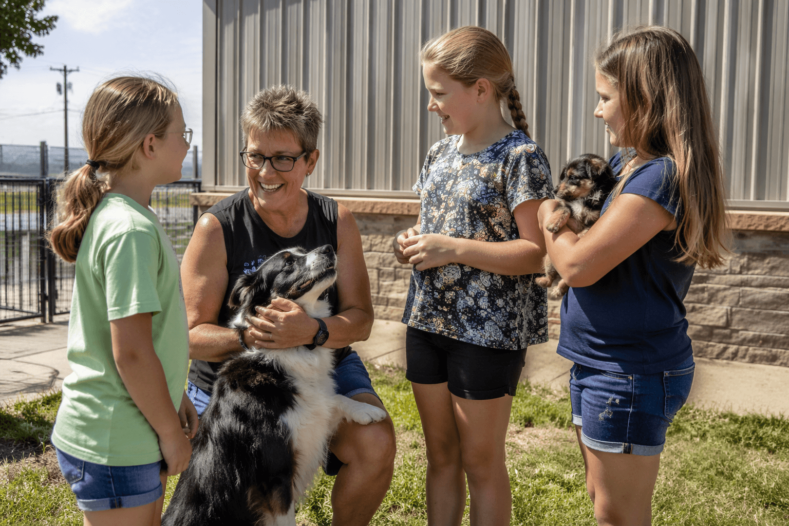 Young Storm Lake girls surprise Caring Paws Rescue with $180 donation