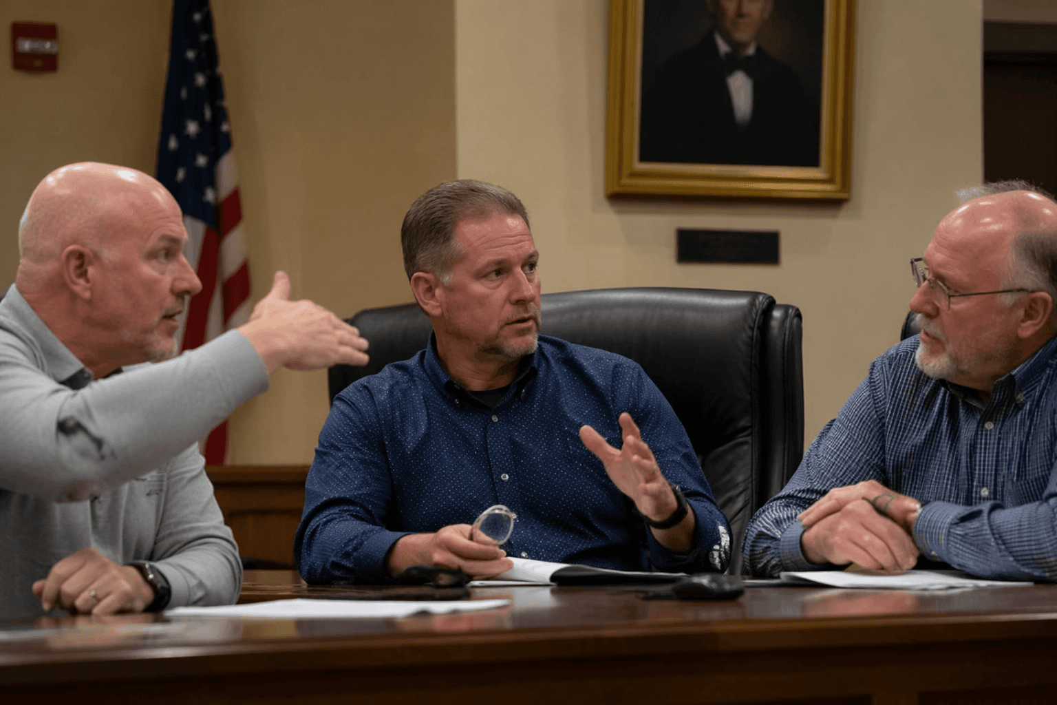 Morgan County commissioners clash over agenda wording at tense meeting