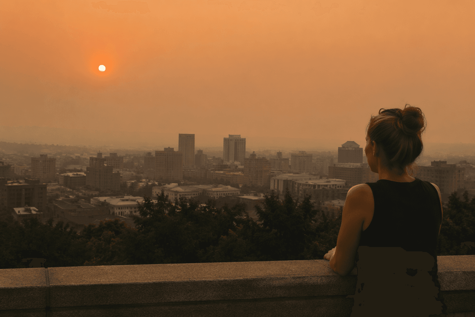 Canadian wildfire smoke hazes Syracuse skies, triggers air quality alerts