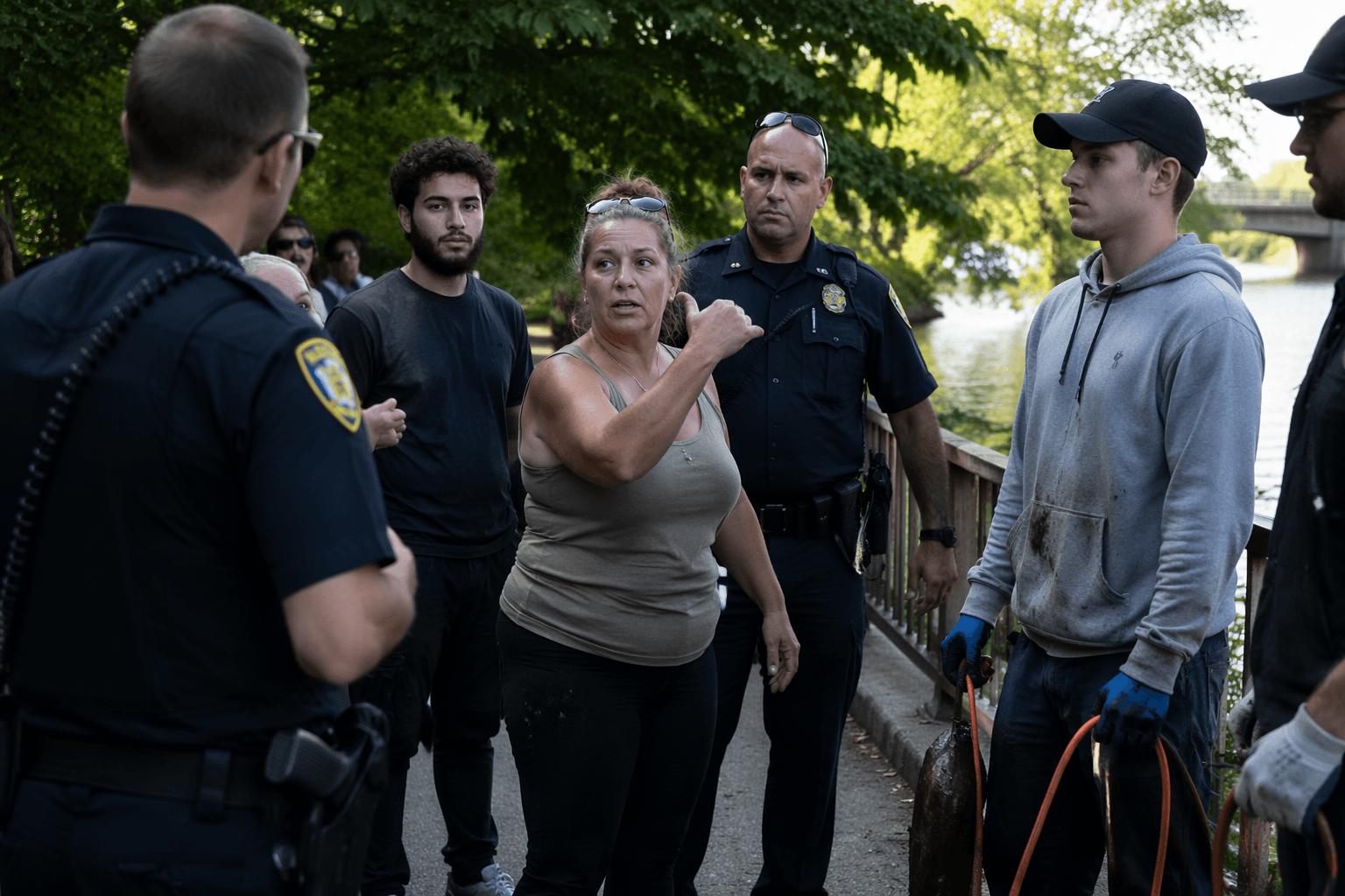Residents confront magnet fishers, police called over neighborhood clash