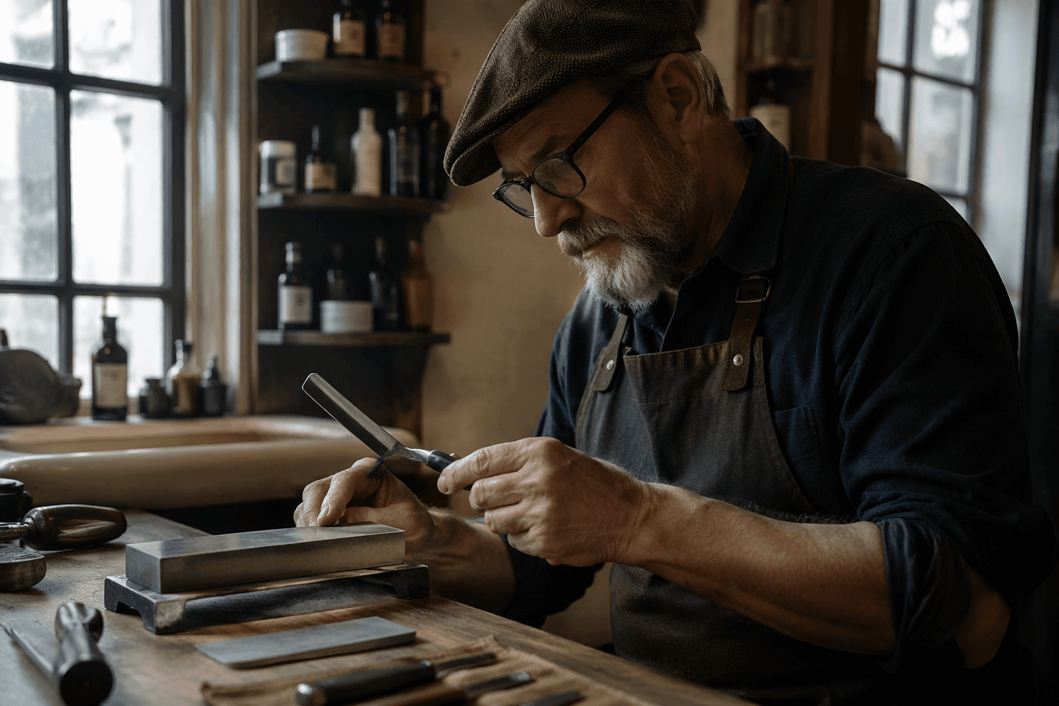 Straight-razor honing vs stropping: how to keep blades shave-ready