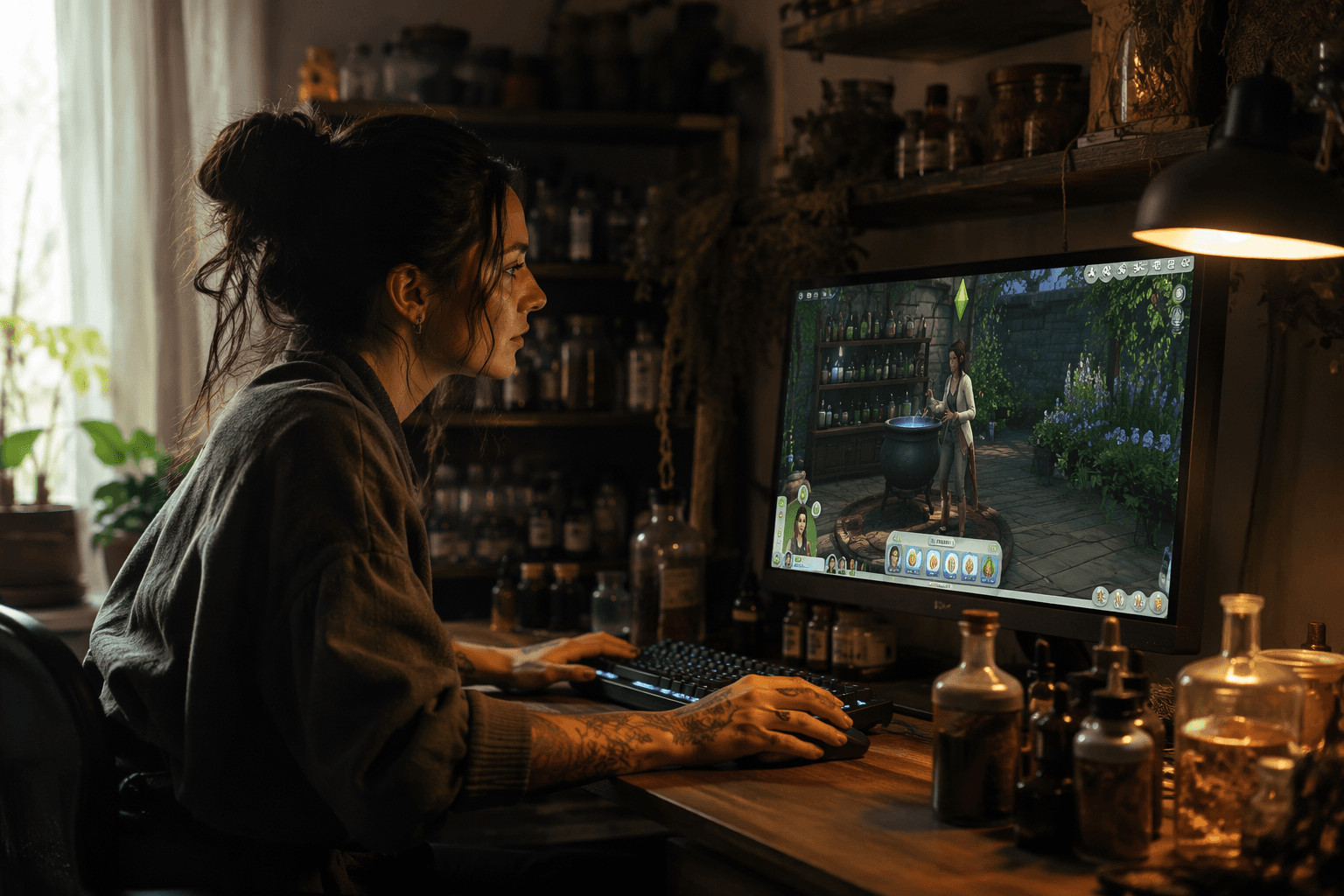 The Sims mod fixes apothecary scrapping after active work days
