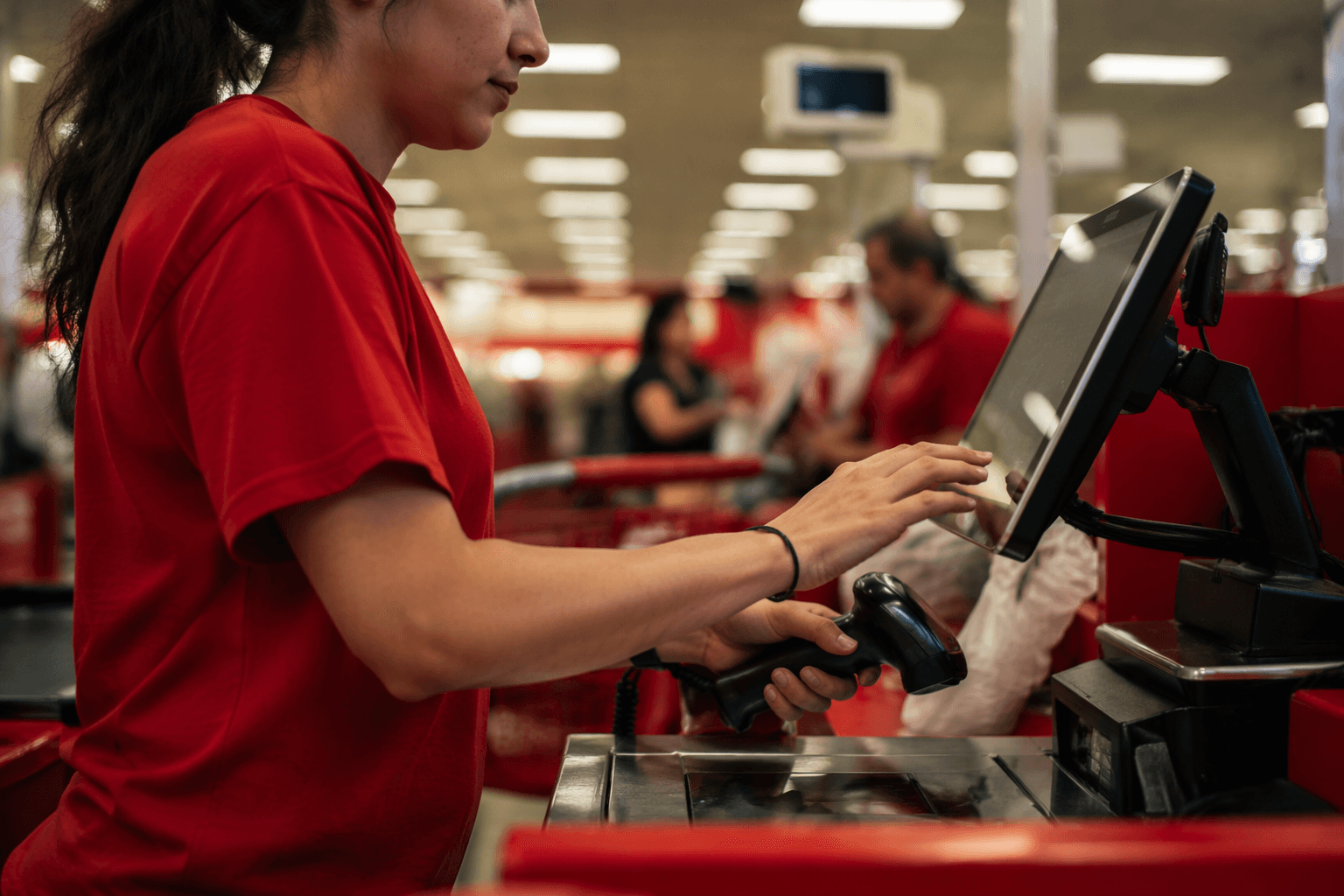 Target Guest Advocate role spans cashiering, carts and guest service