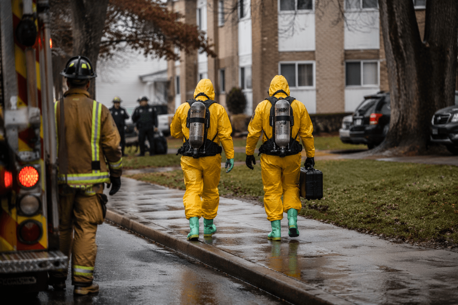 Syracuse hazmat crews investigate apartment complex after respiratory complaints