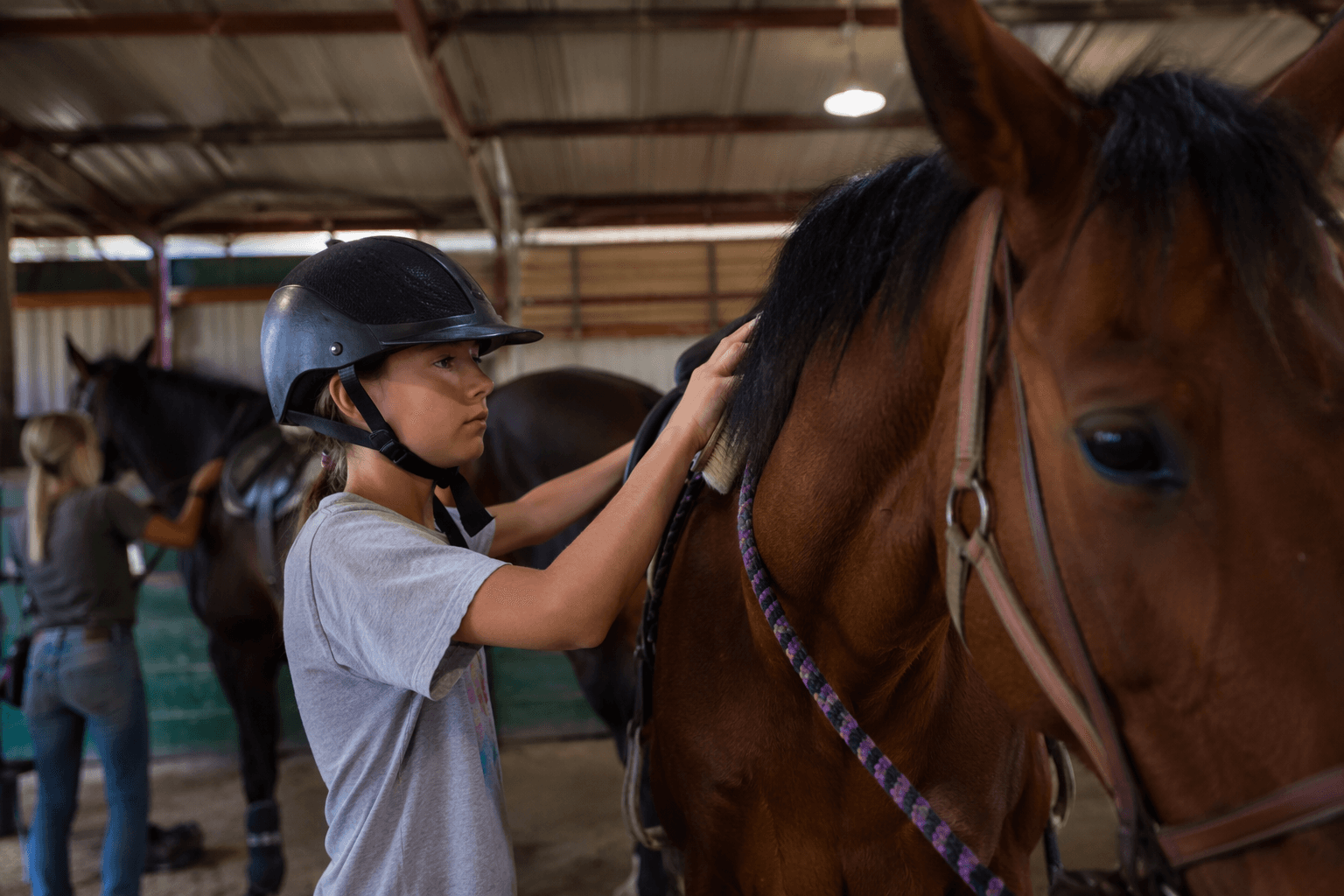 4-H horse safety program teaches Cleveland County youth confidence