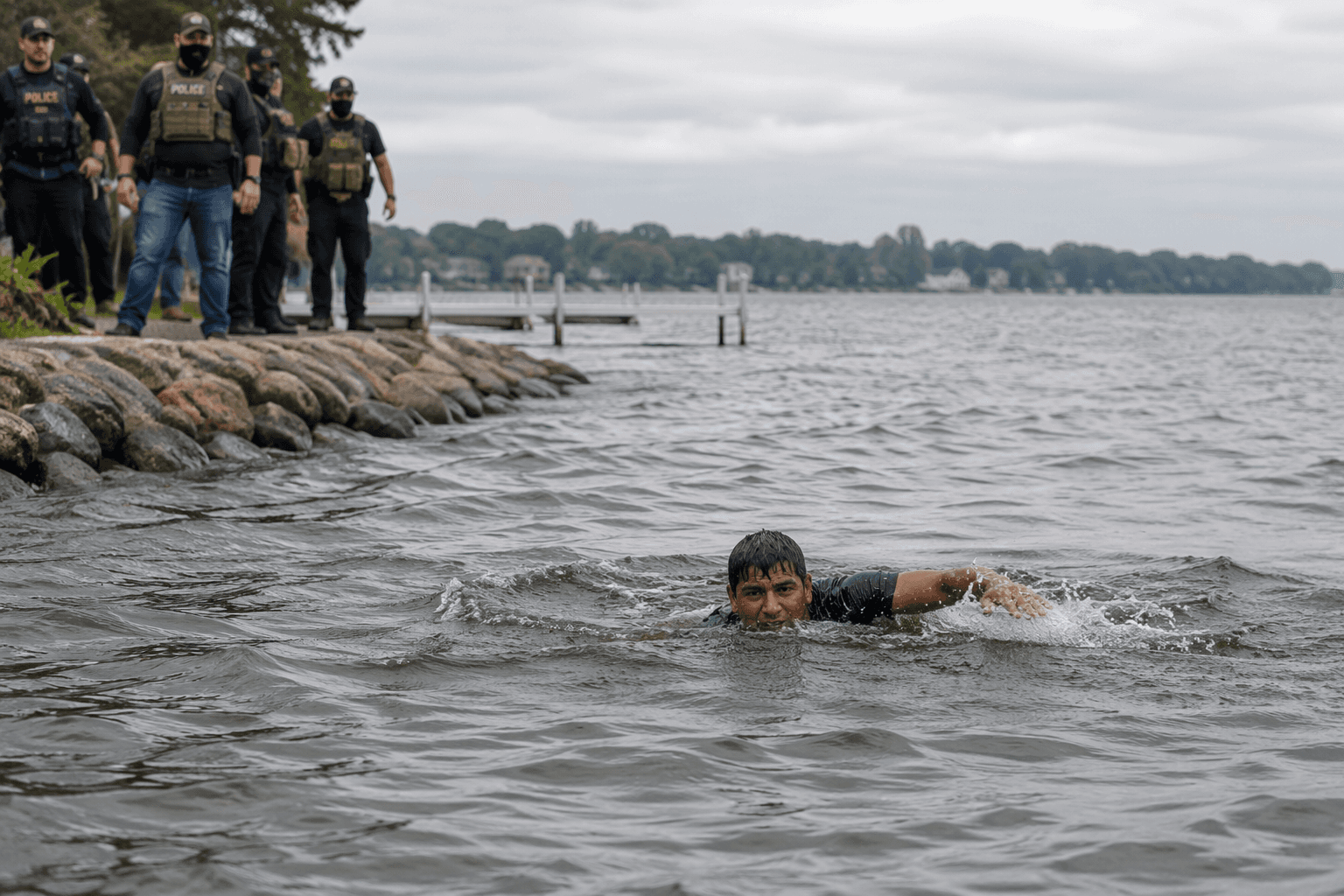 ICE raid in Bemidji targets roofing workers, one flees into lake