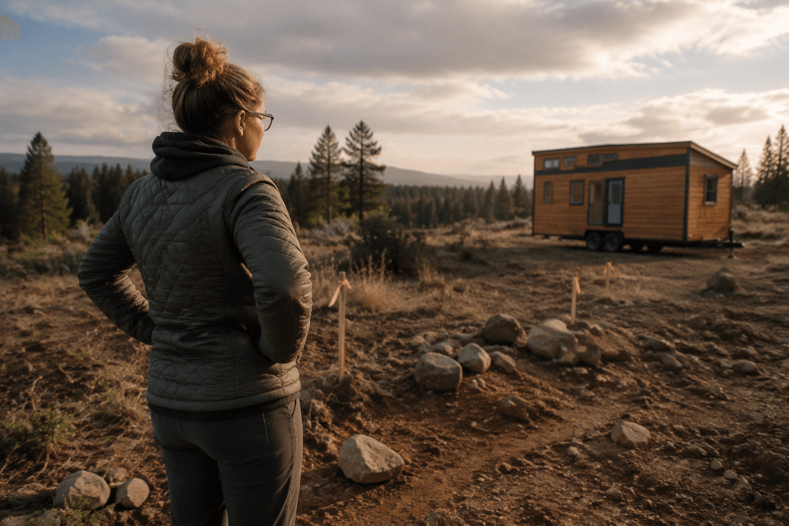 Can you put a tiny home on any parcel of land?