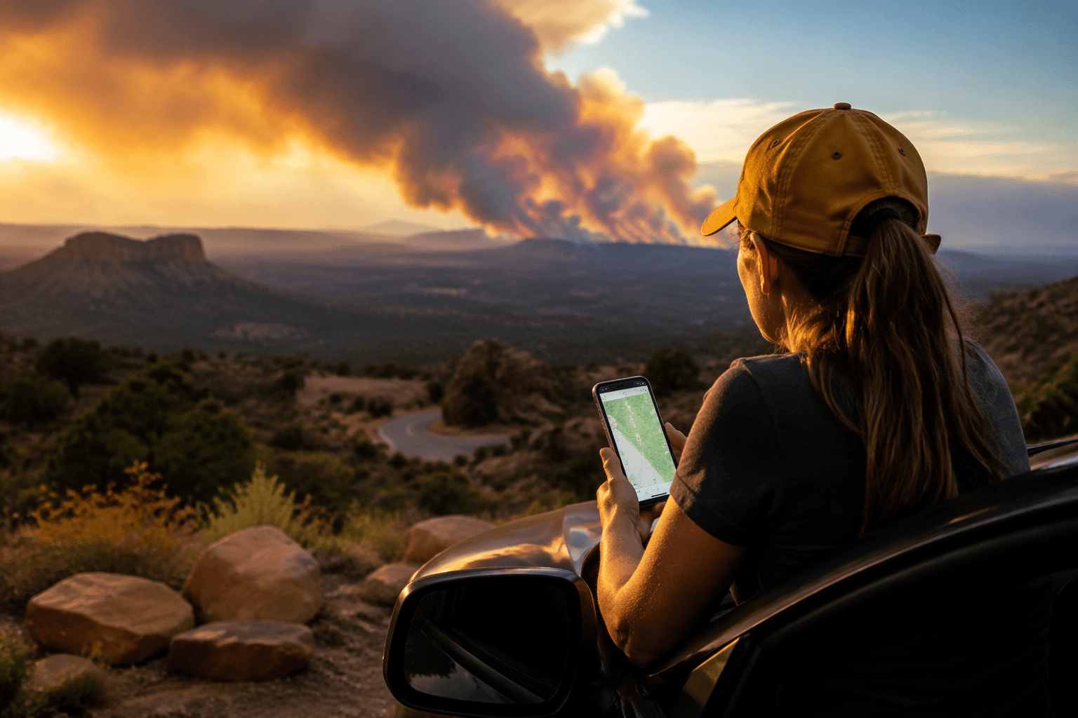 Southern Utah travel hub warns visitors to check wildfire updates