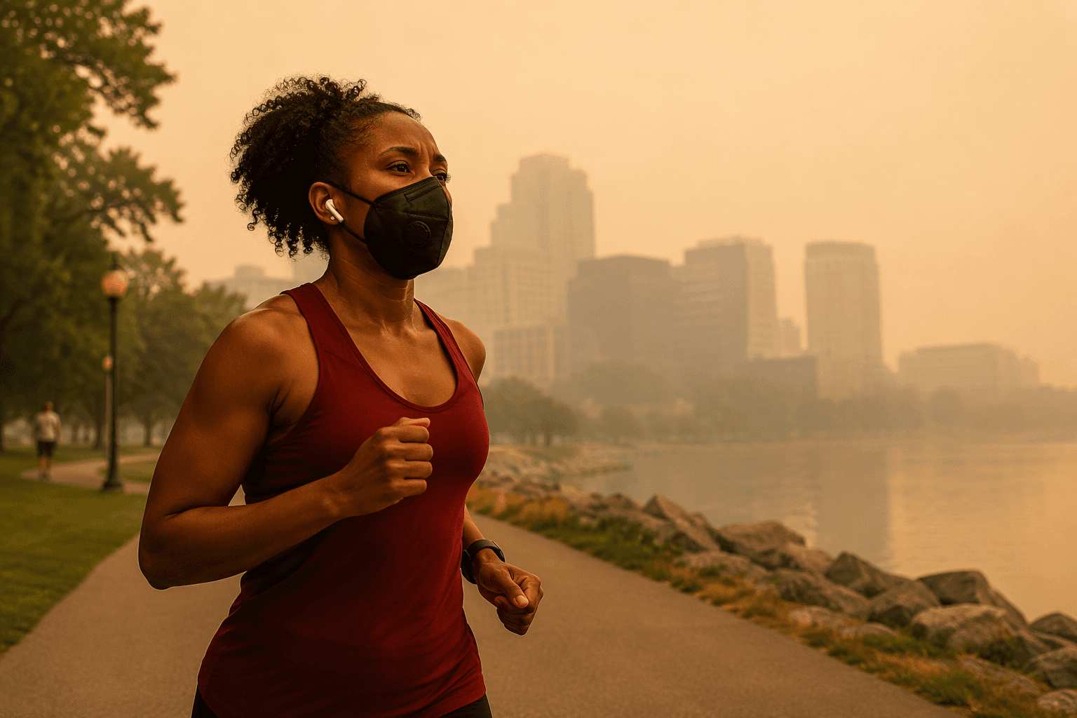 Canadian wildfire smoke lowers air quality in Prince George's County