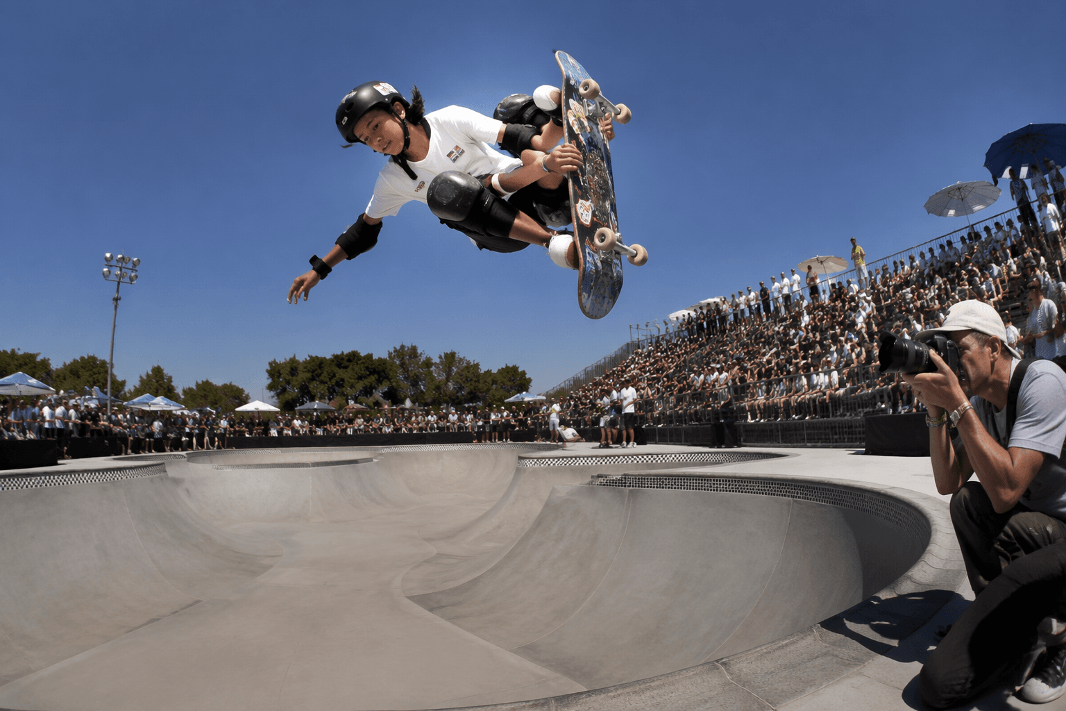 South Korea, Brazil and France share men’s park podium in Rome