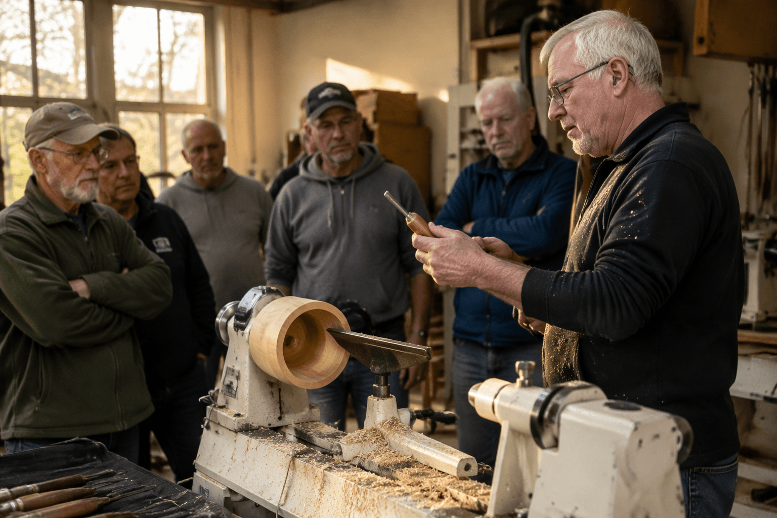 Why carbide tools changed woodturning without replacing traditional tools