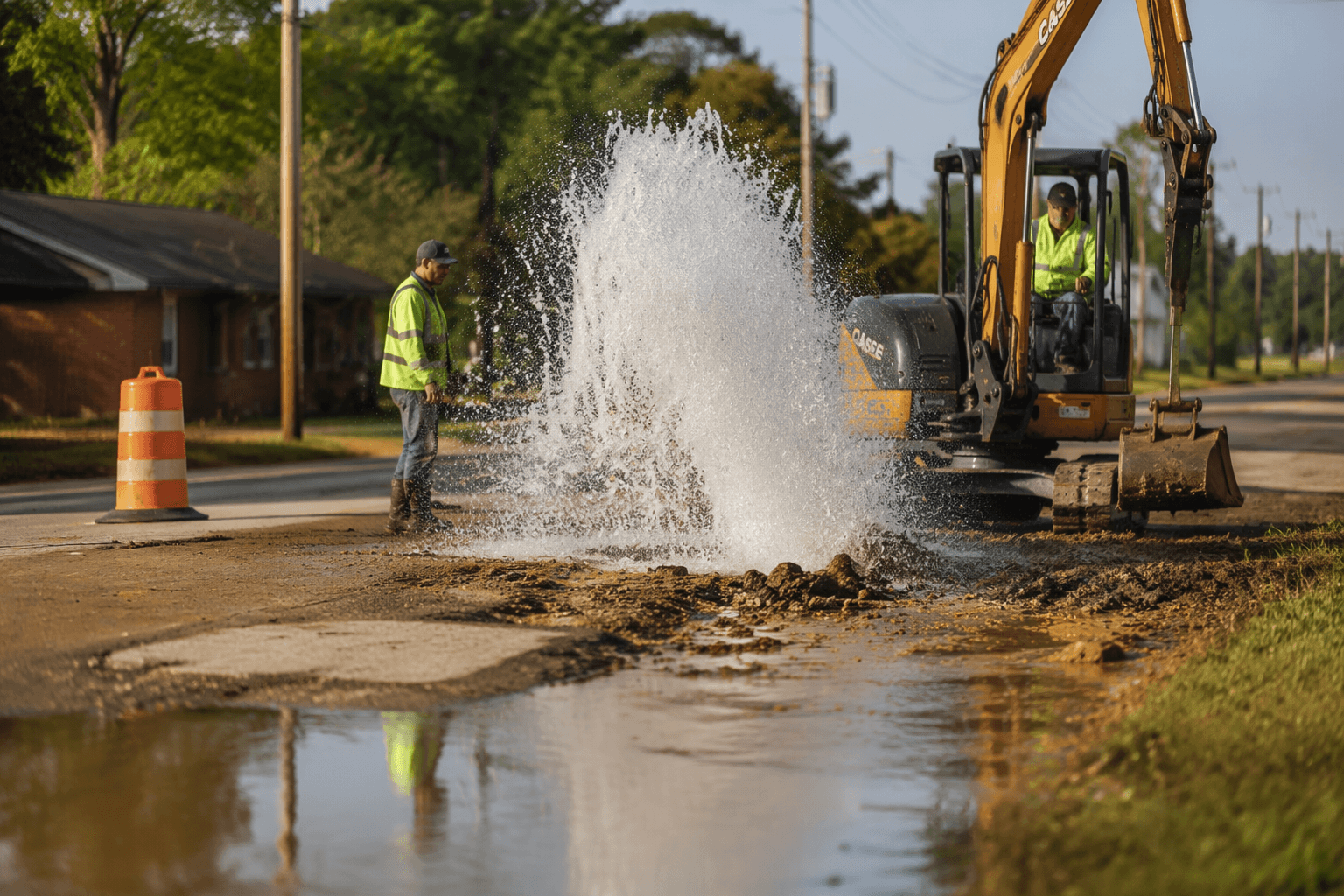 Lafayette County issues water alert after Harmontown water main break