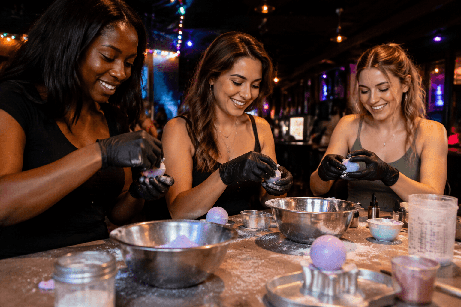 Bath Bomb Making Craft Night at The Trap offers hands-on fun