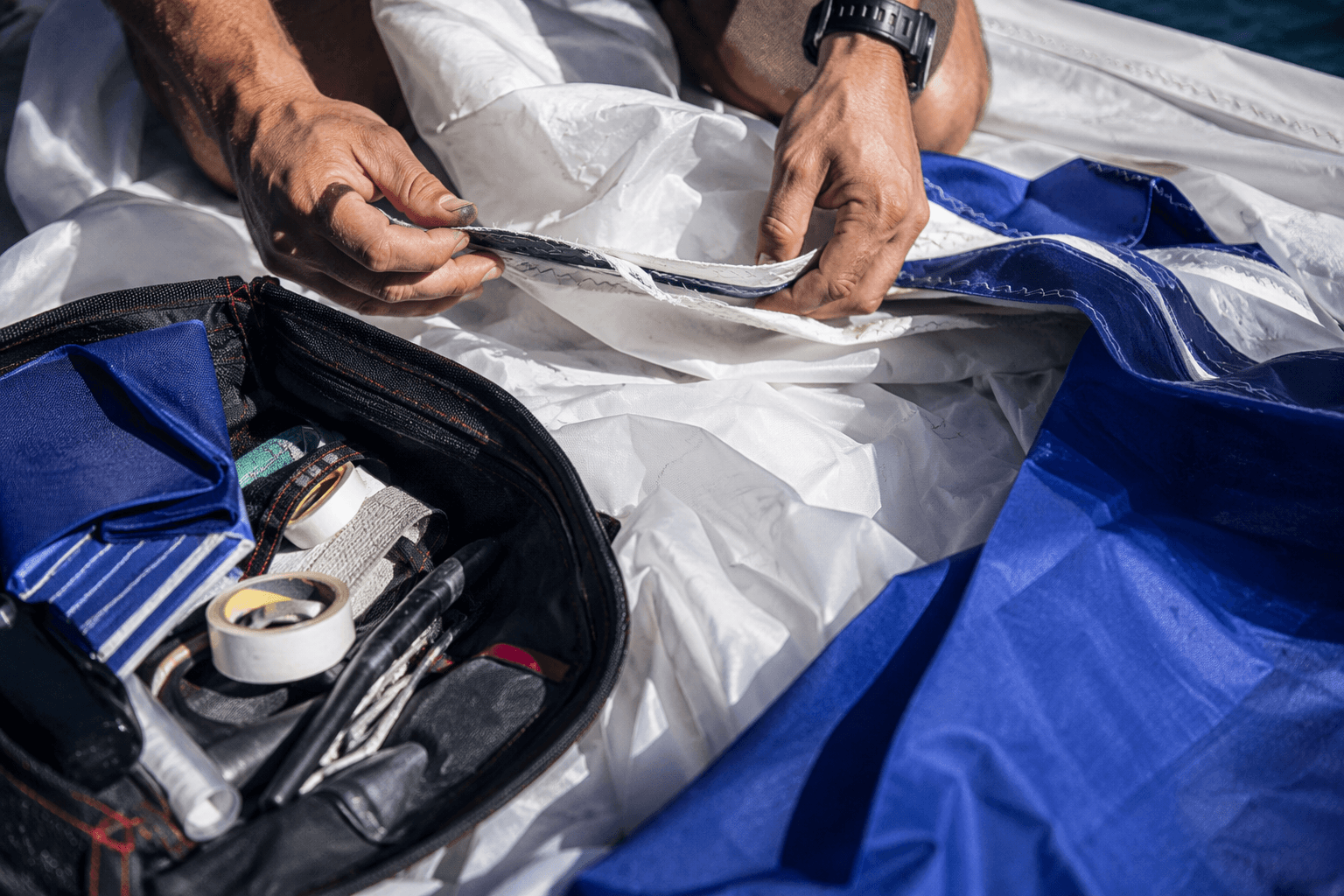 What breaks on passage? Prioritize sail repairs for offshore cruising