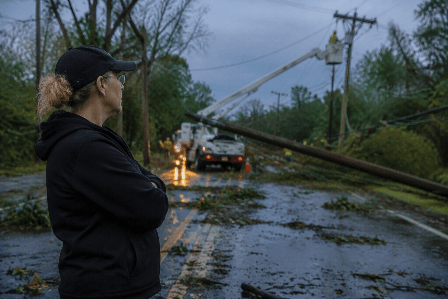 High winds leave thousands without power in Guilford County, Forsyth too