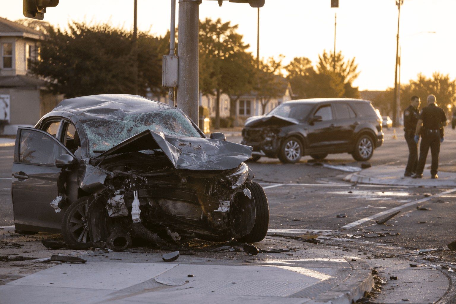 Sedan driver critically injured in Fresno crash at Belmont and Fulton