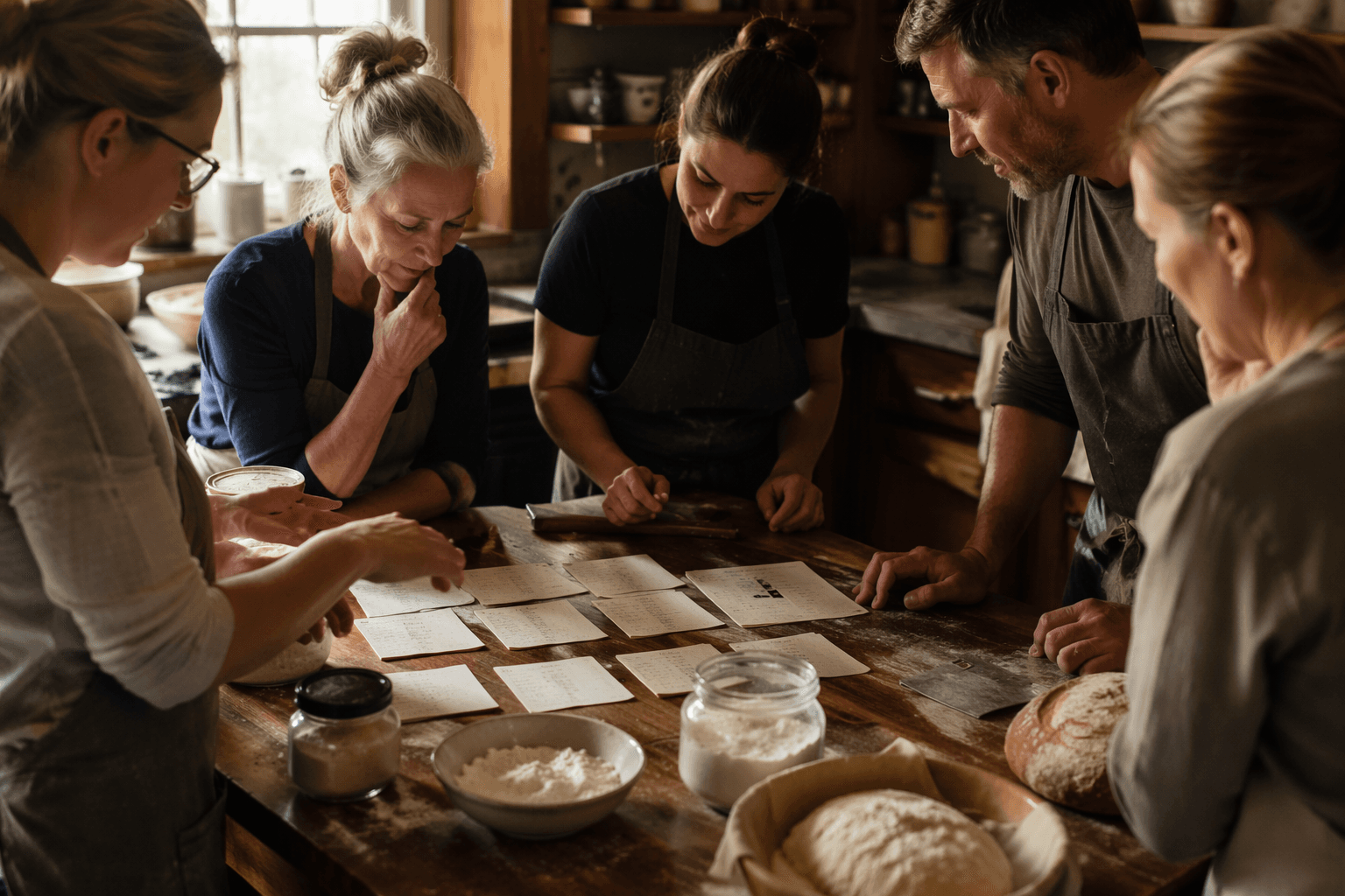 50 sourdough recipe cards help bakers track every bake