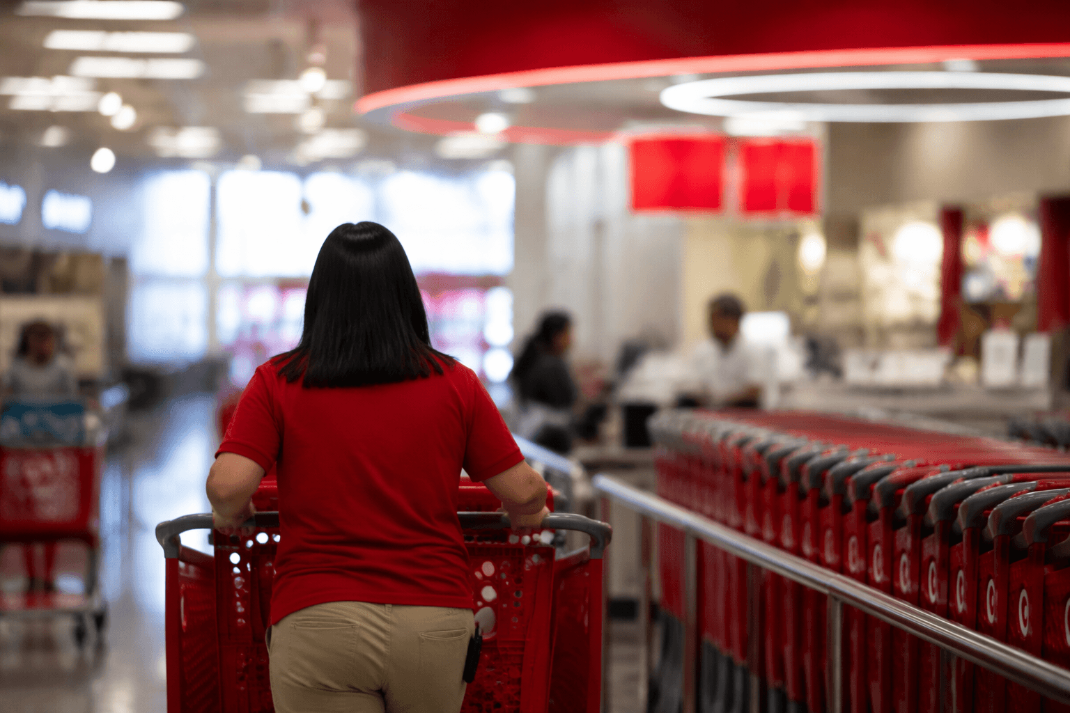 Target front-of-store jobs show how guest service drives store flow