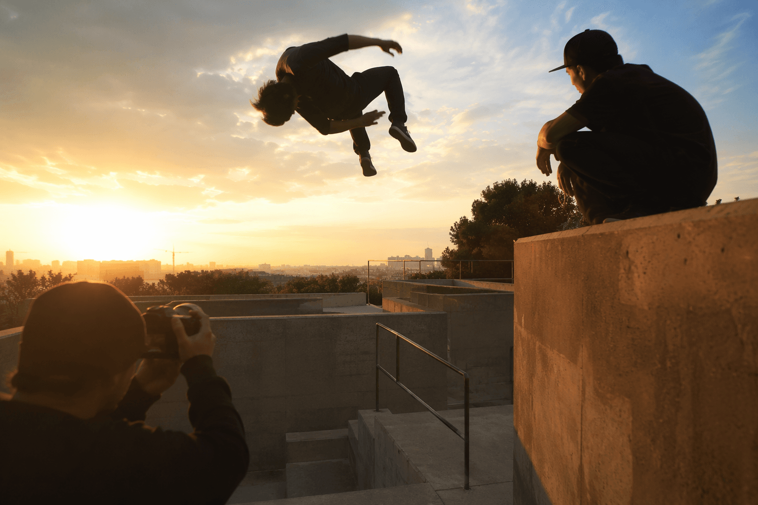 Parkour crews evolve from local groups into media brands