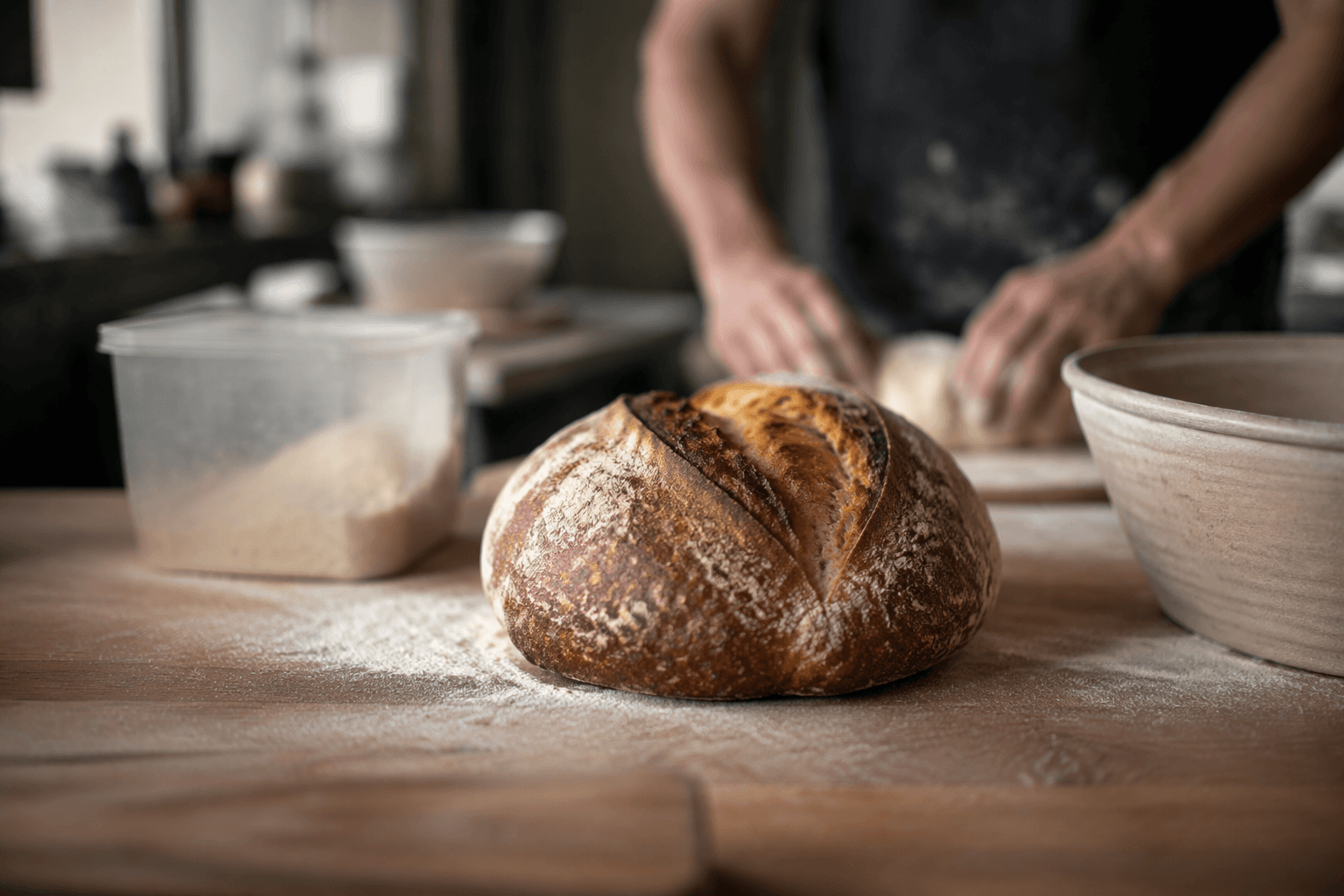 University extension class teaches sourdough bread basics in Morehead, Kentucky