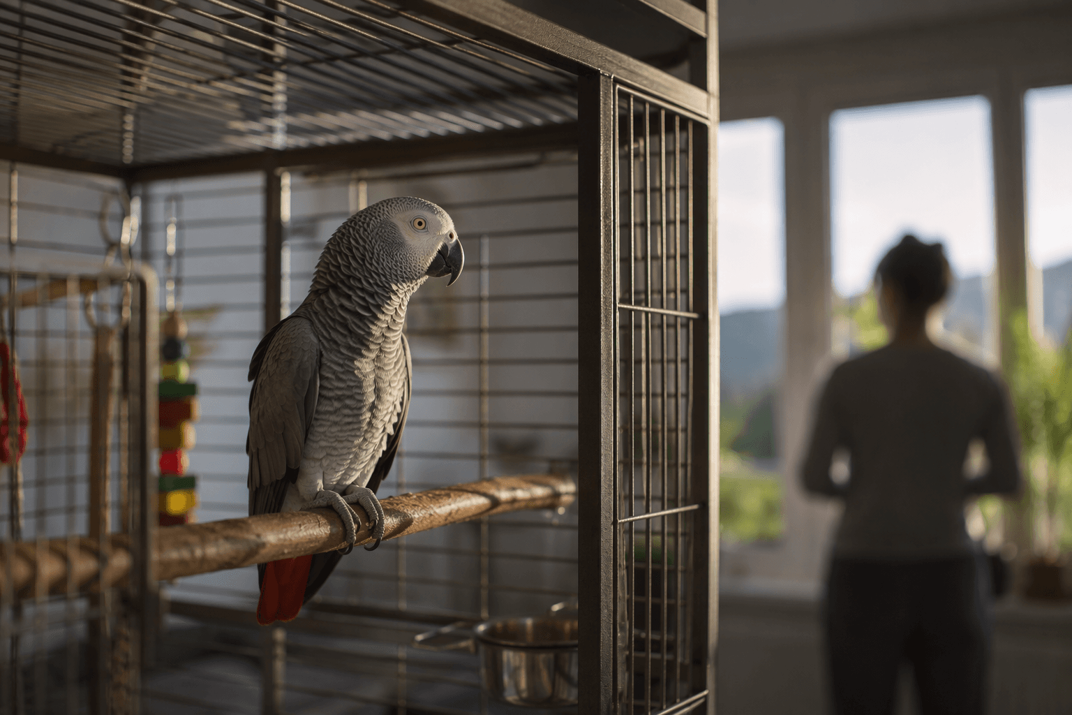 How to choose the right cage and home for parrots