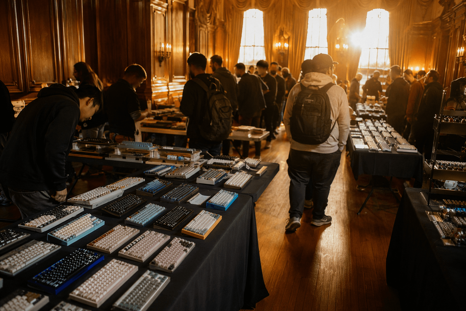 Philadelphia Keyboard Meetup returns, showcasing custom boards and community builds