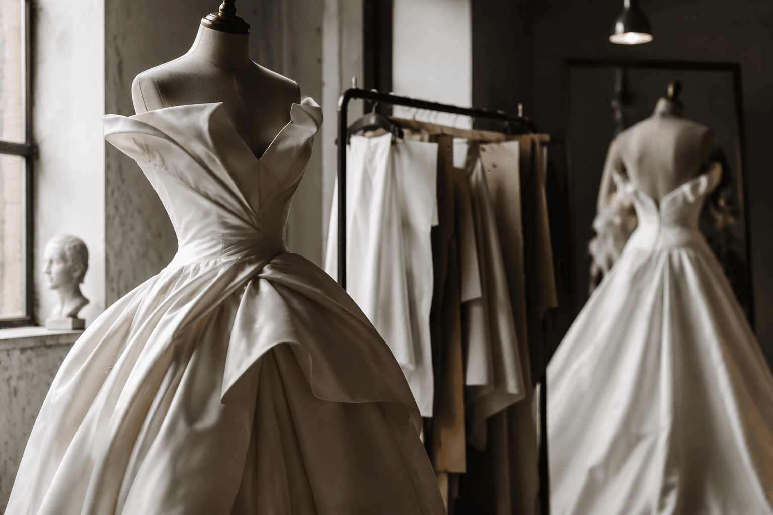 Charles James made bridal gowns into architectural sculpture