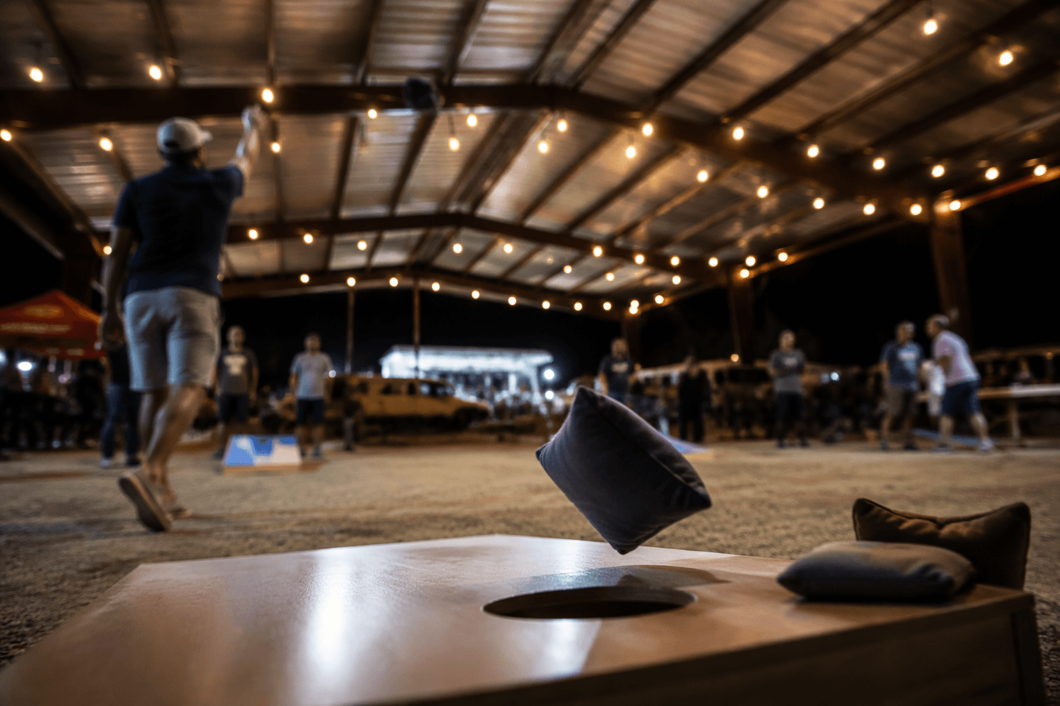 Calhoun County Fair adds blind draw cornhole tournament in Pittsboro