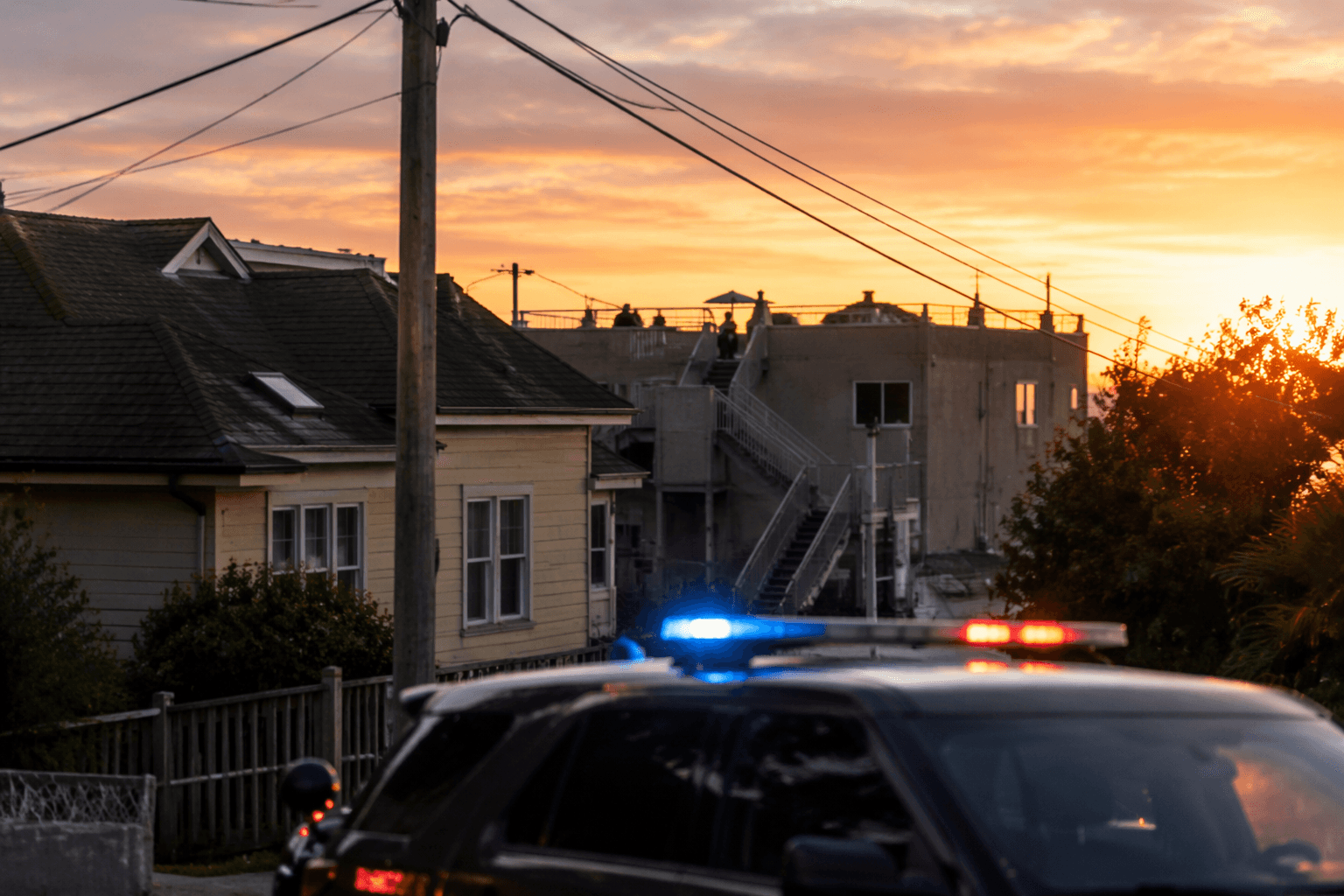 Eureka rooftop standoff ends after five-hour welfare check