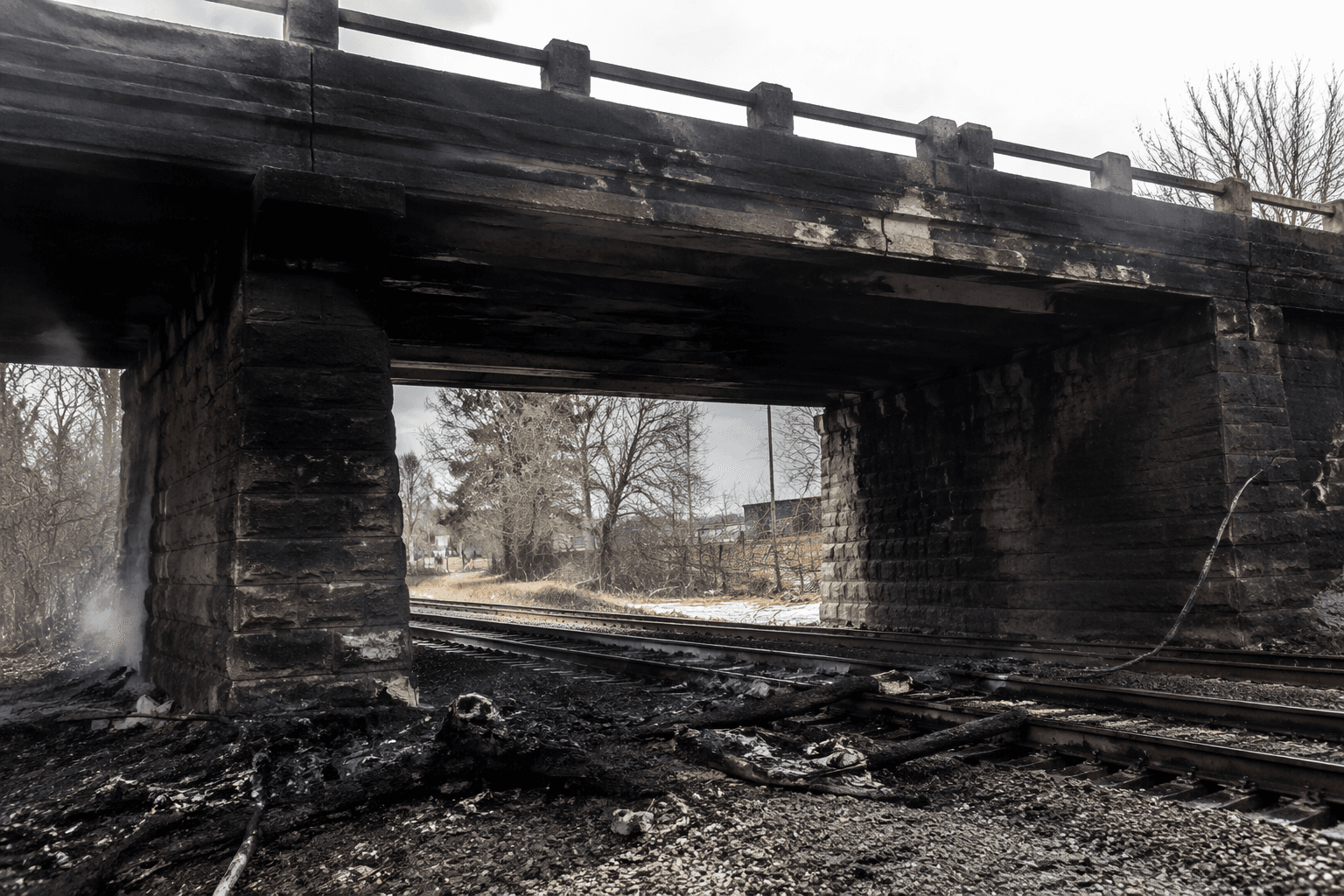 Suspicious fire at Haw River overpass sparks investigation
