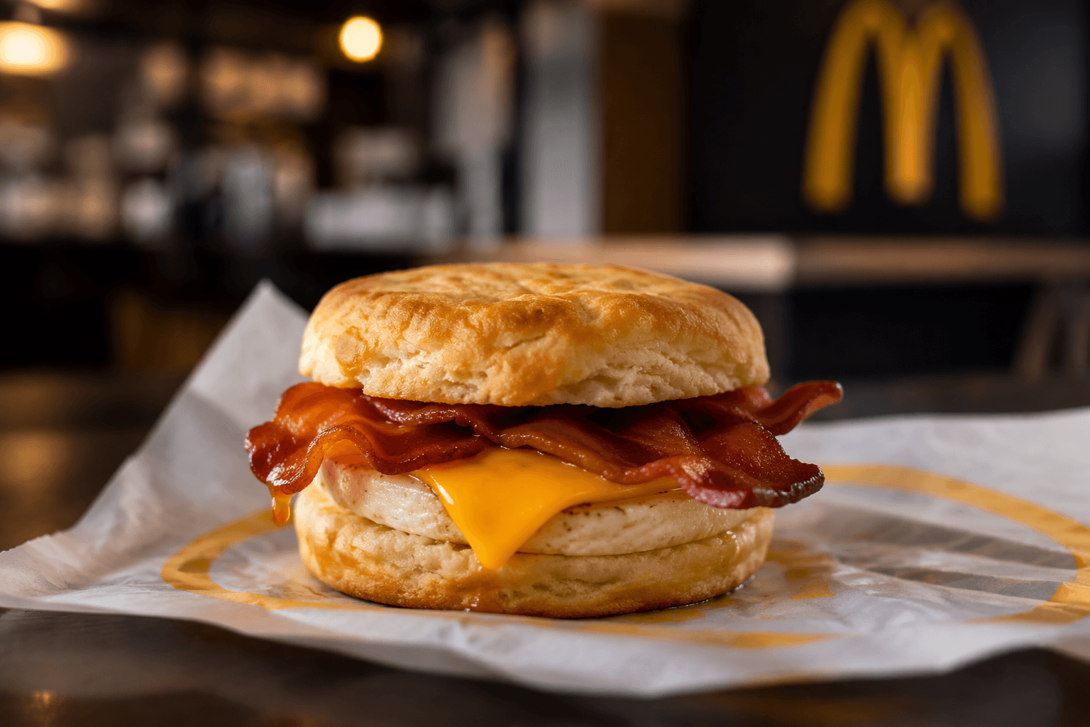 McDonald’s teases honey brown butter bacon biscuit ahead of July 21 launch