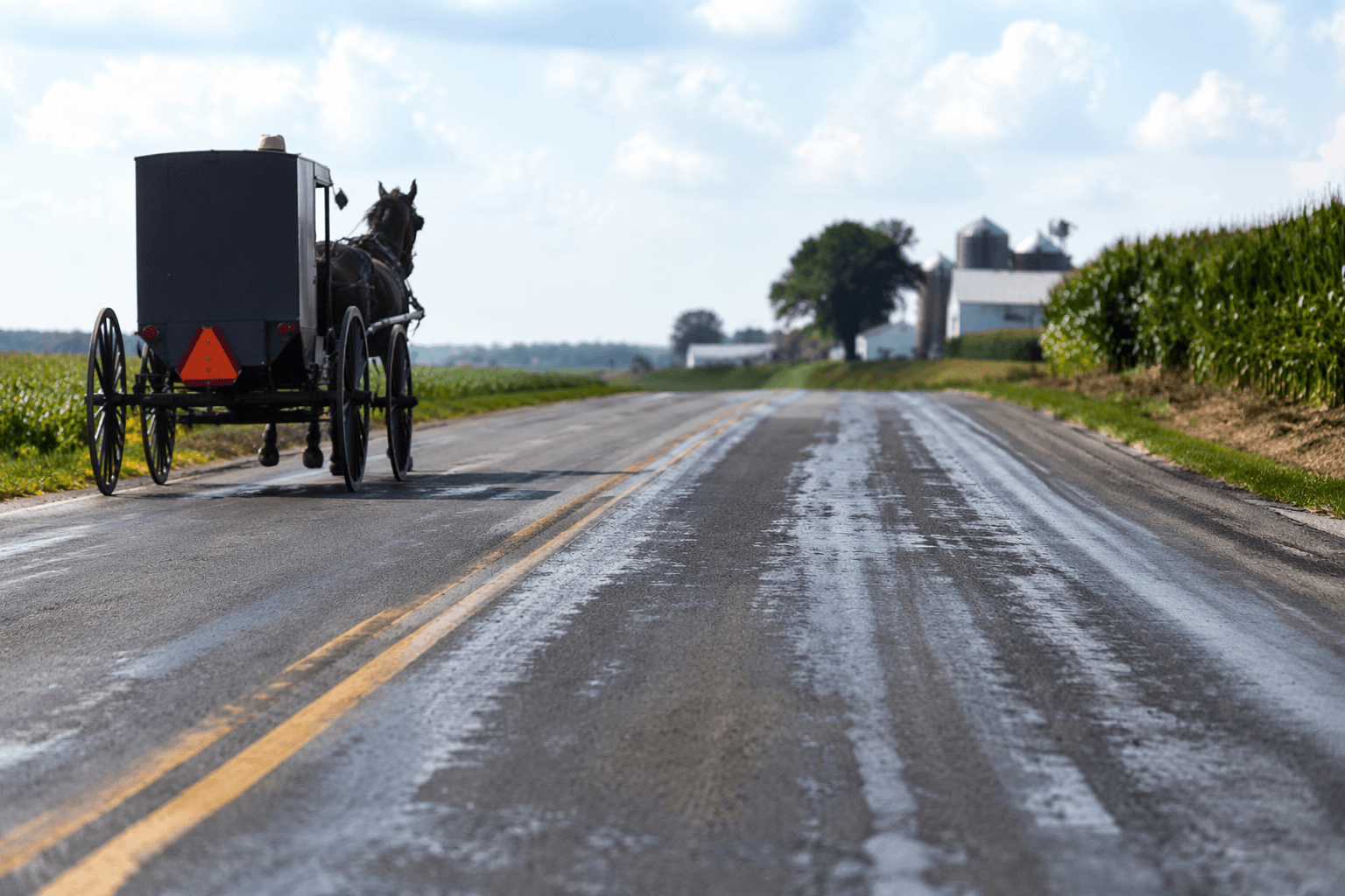 ODOT studies buggy traffic damage on Holmes County roads