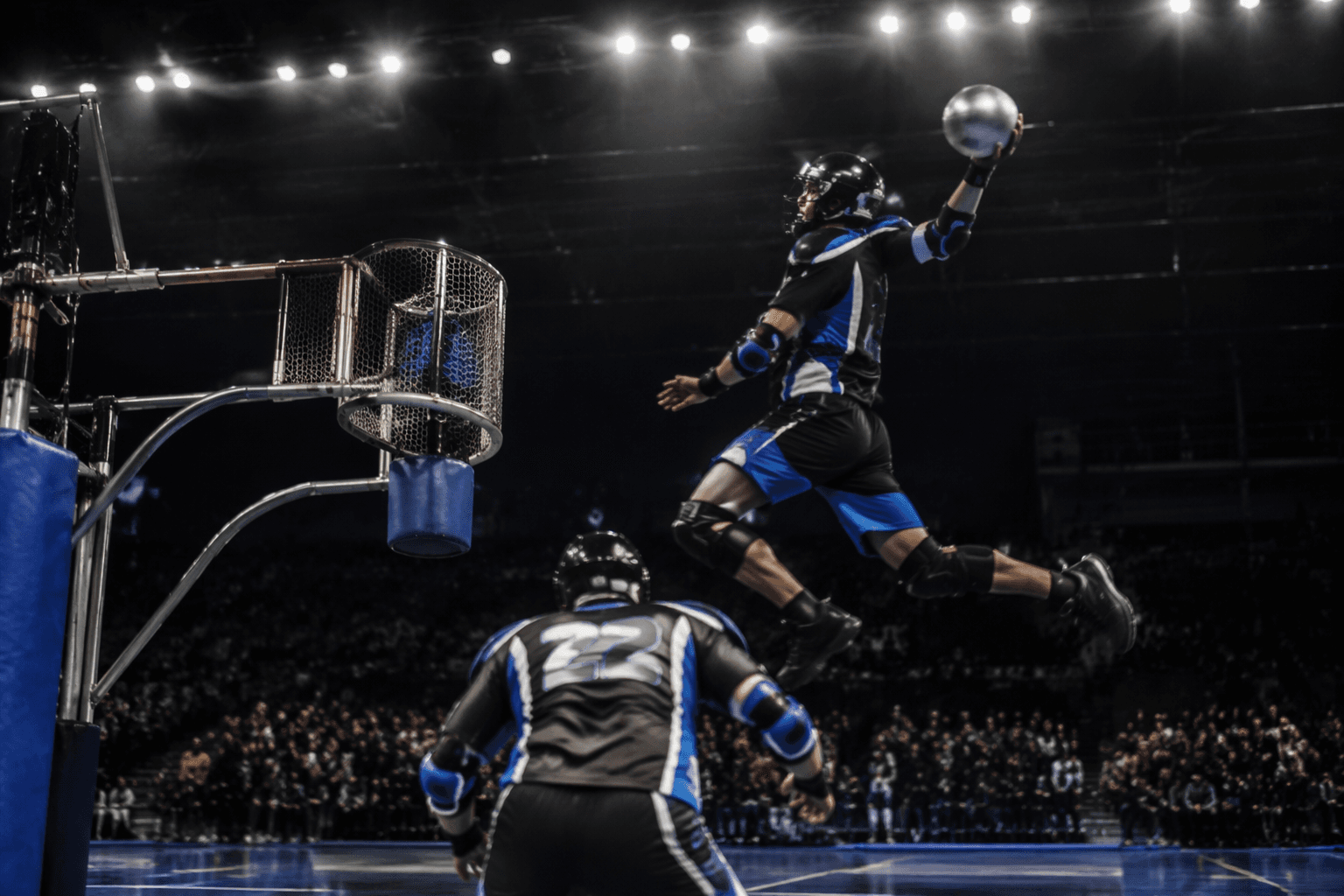 SlamBall roster page reveals handlers and gunners across the league