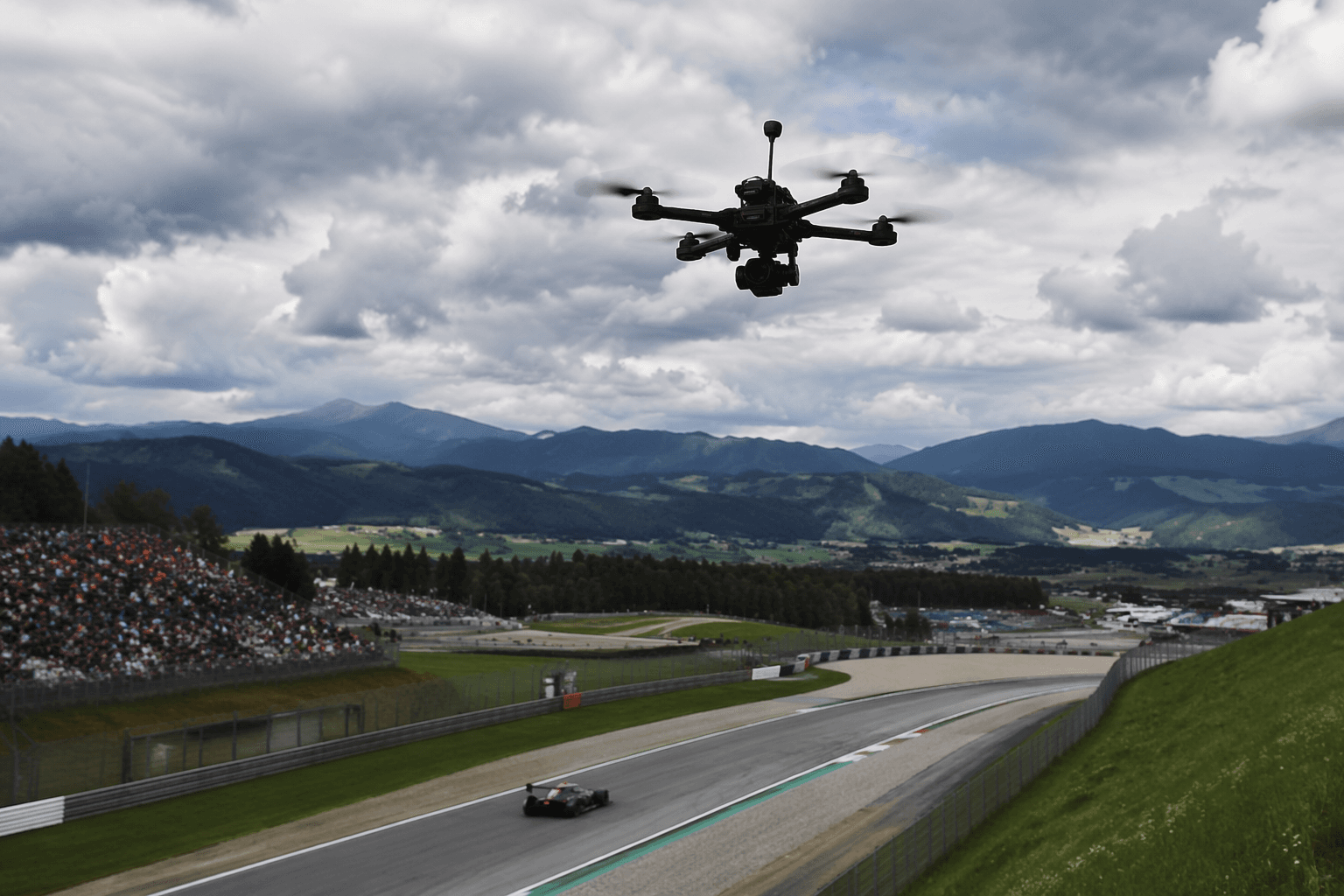 Formula 1 unveils 217 mph drone for Austrian Grand Prix footage