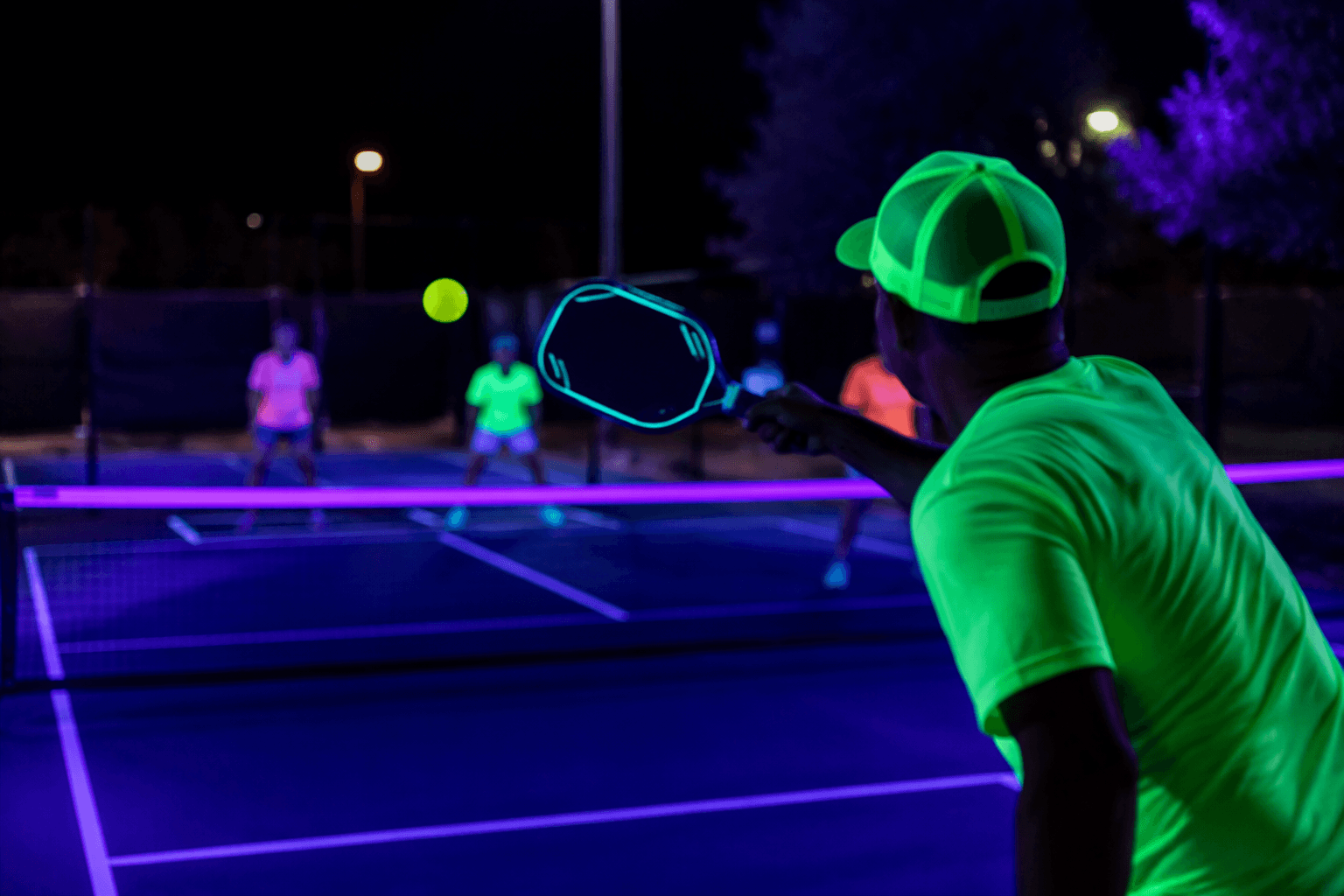 Peak Pickleball brings glow-in-the-dark Neon Nights to Colorado Springs